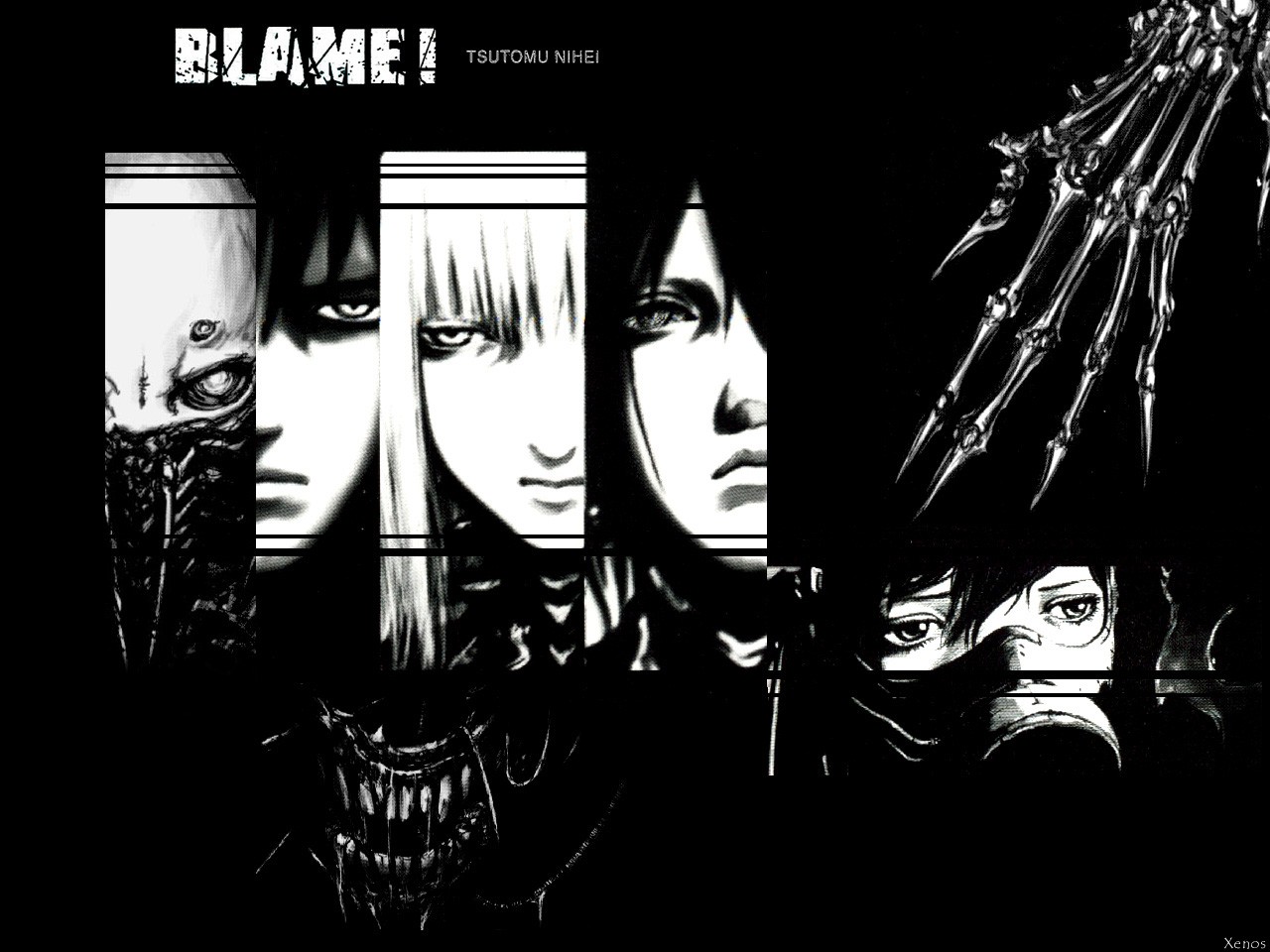 Blame Tsutomu Nihei Monochrome 1280x960