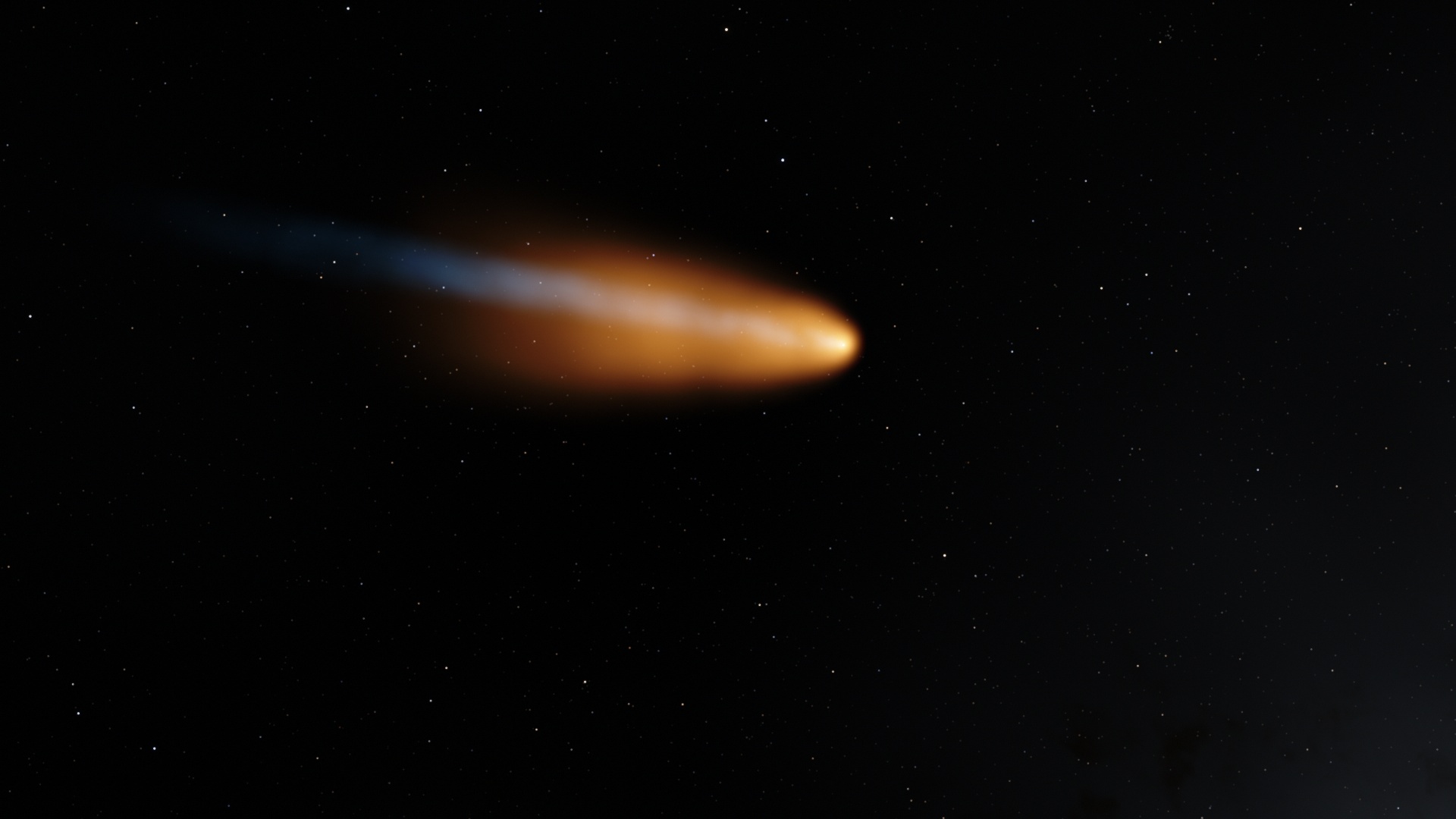 Space Engine Space Comet 1920x1080