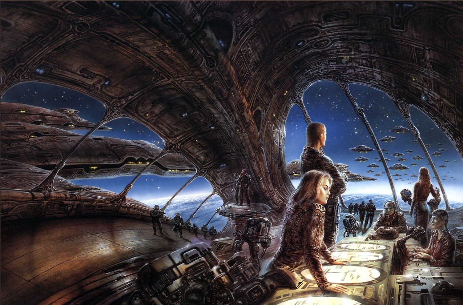 Luis Royo Futuristic Science Fiction 1504x991