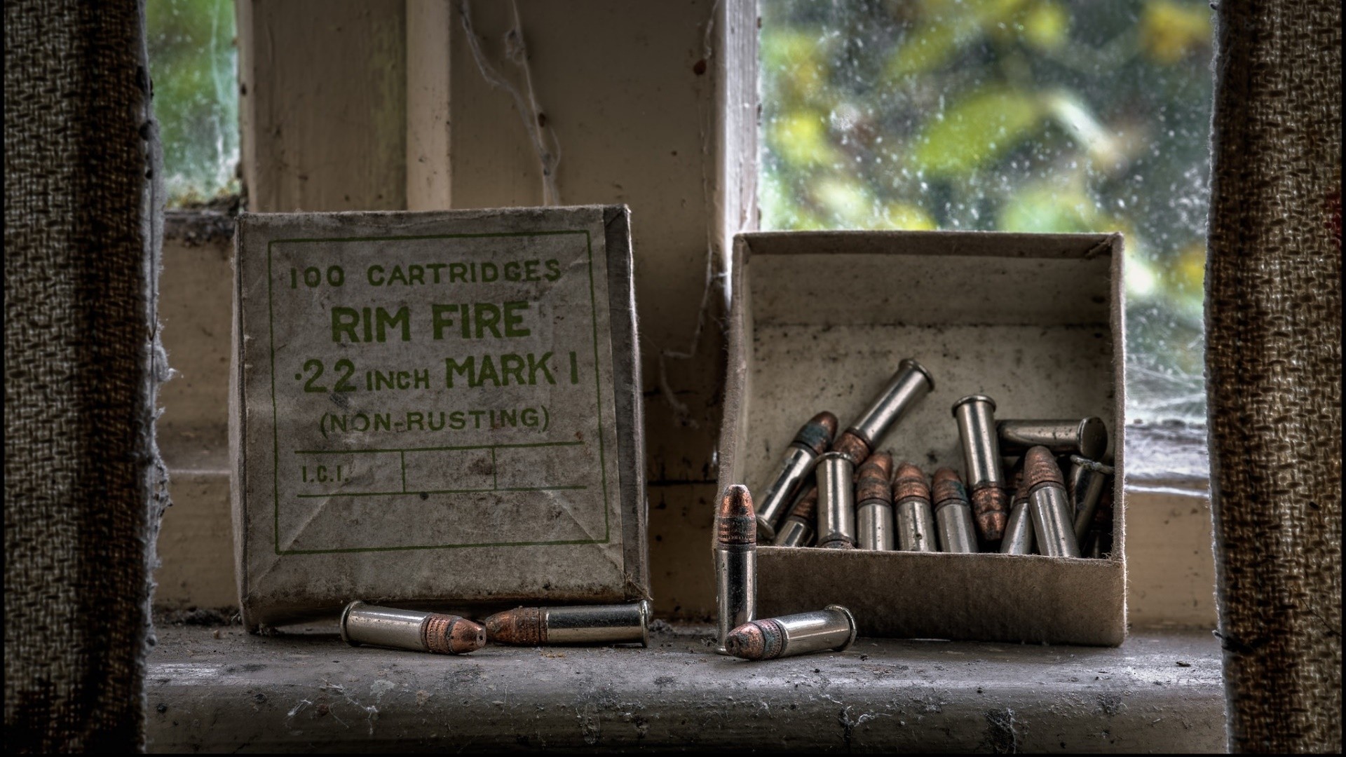 Old Window Ammunition Antiques 1920x1080