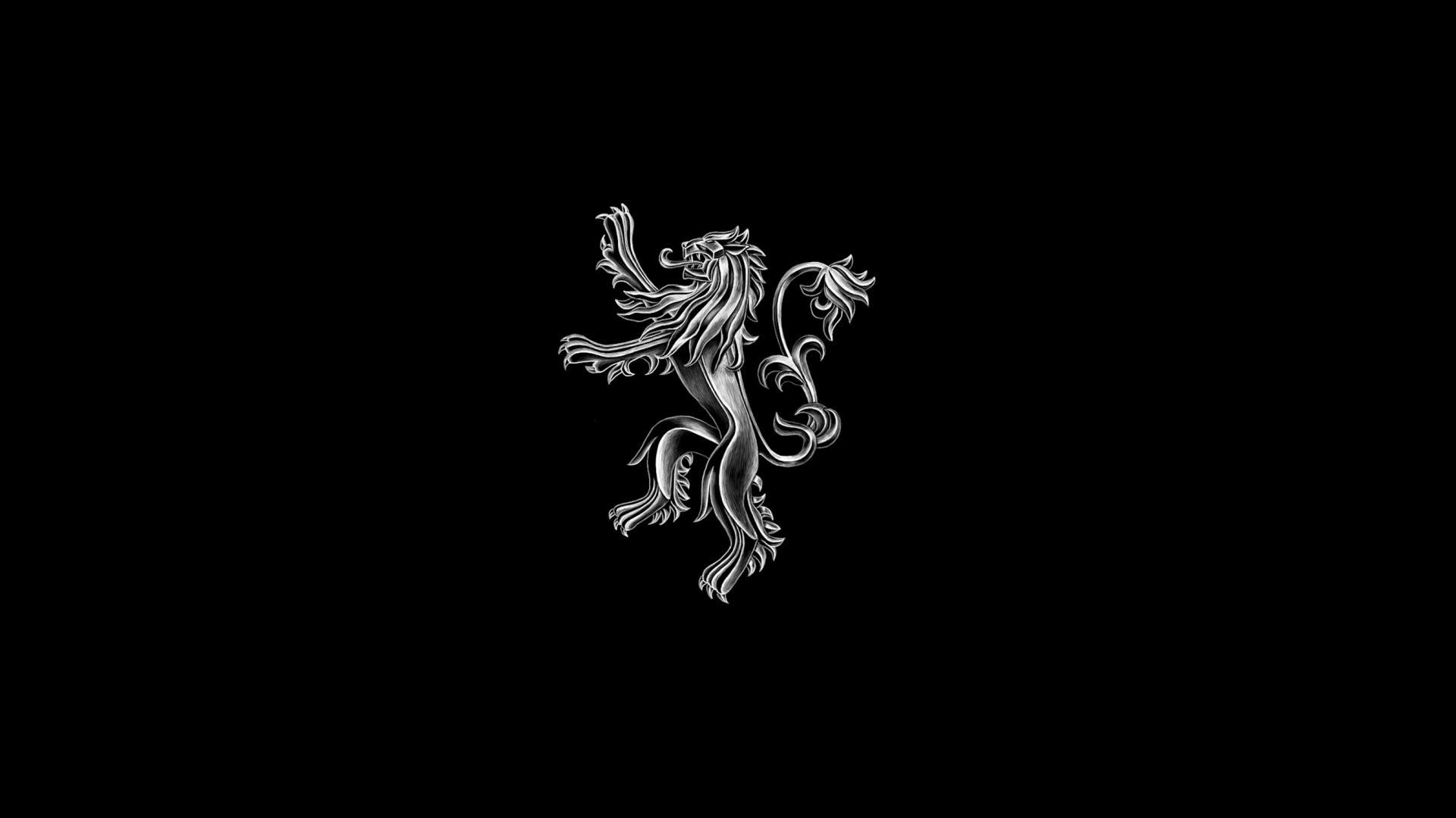 Game Of Thrones Sigils Lion House Lannister 1920x1080