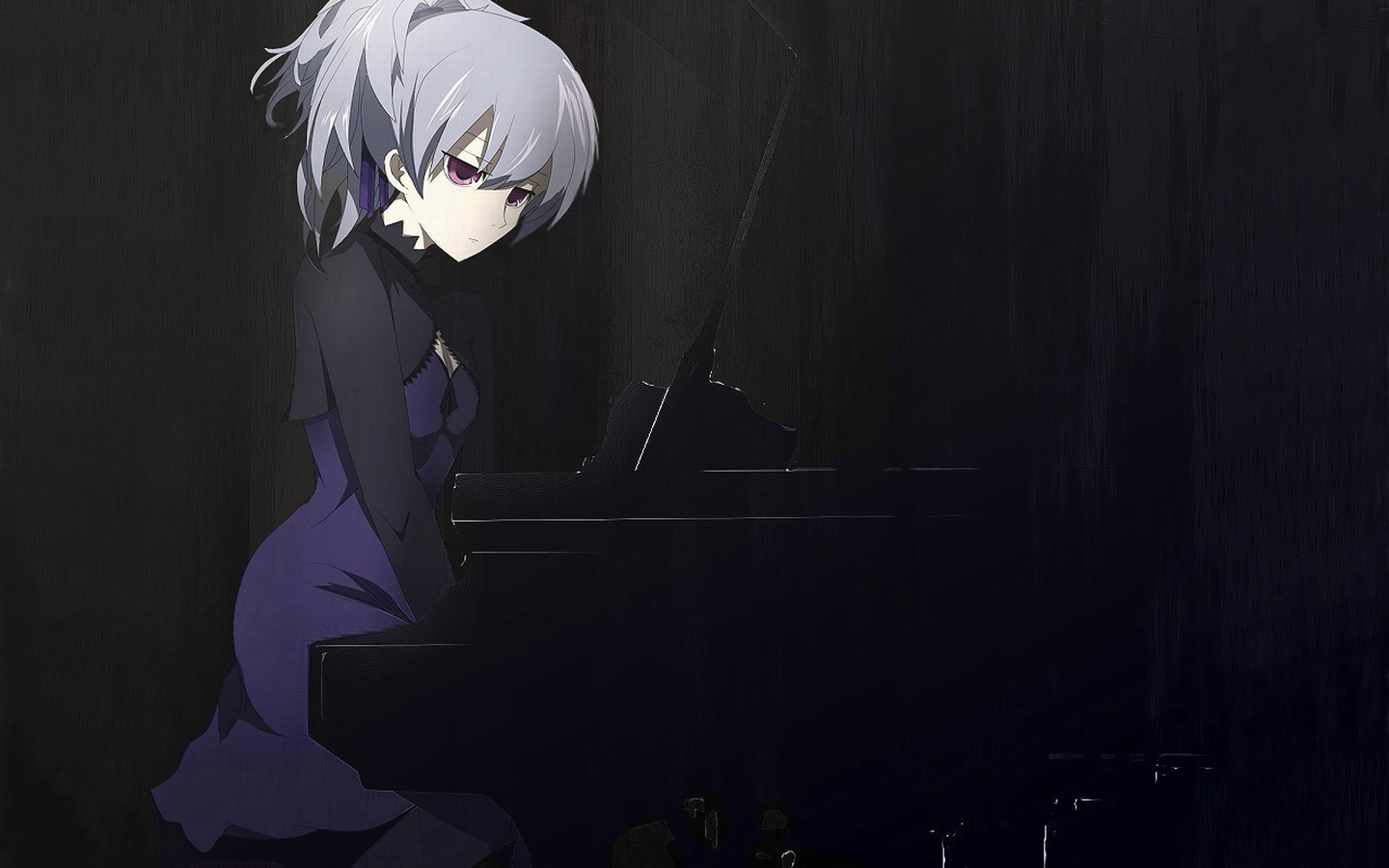 Yin Anime Girls Anime Piano 1440x900