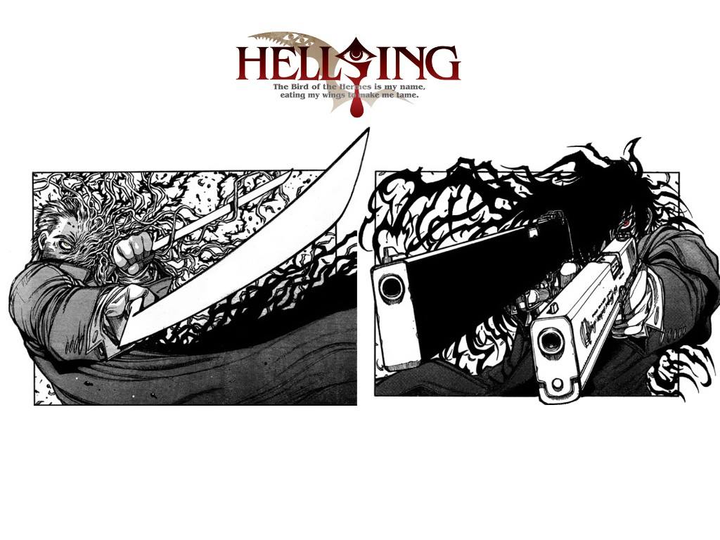 Anime Hellsing Alucard 1024x768