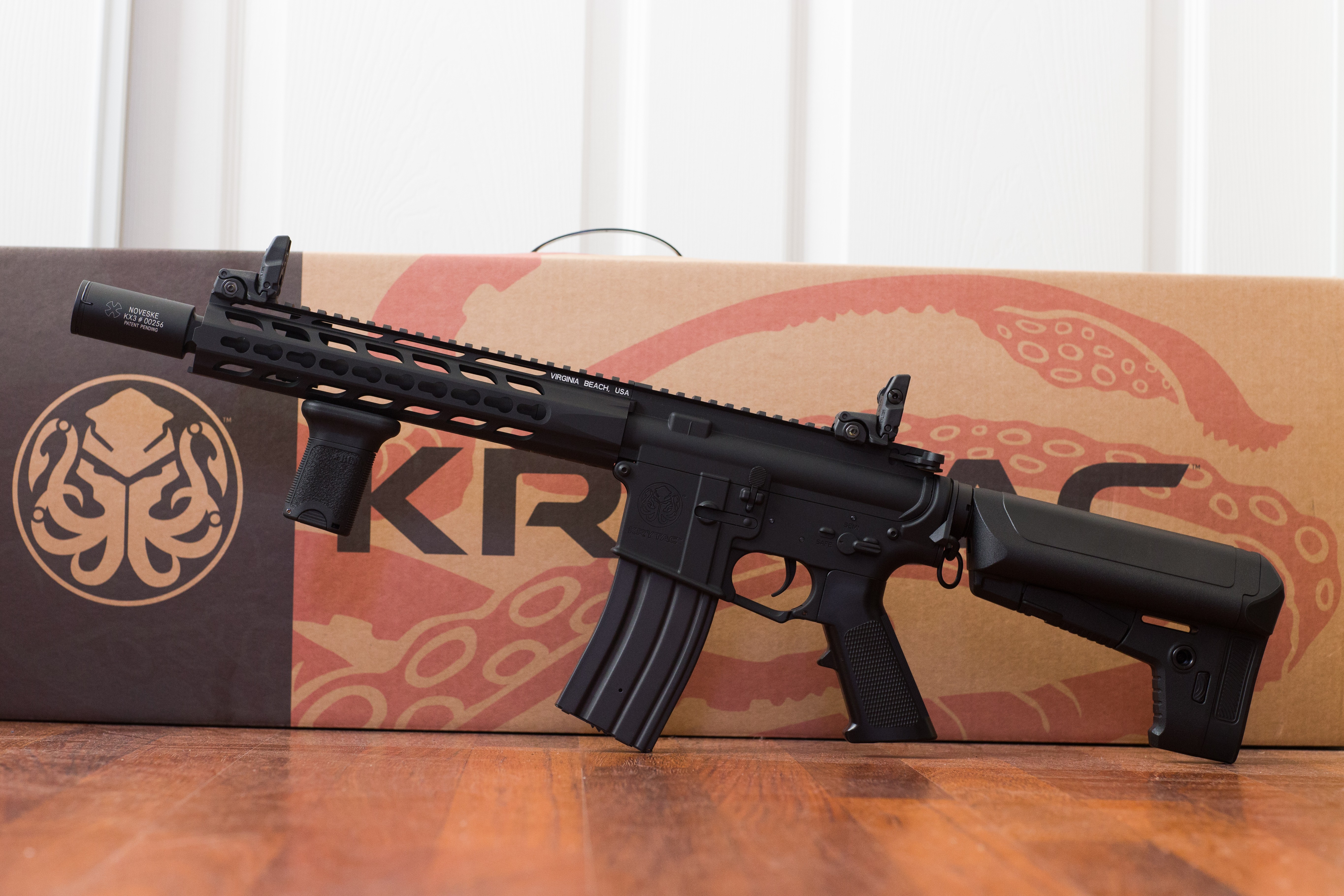 Weapon Airsoft Rifles 5 56 AR15 Krytac 5458x3639