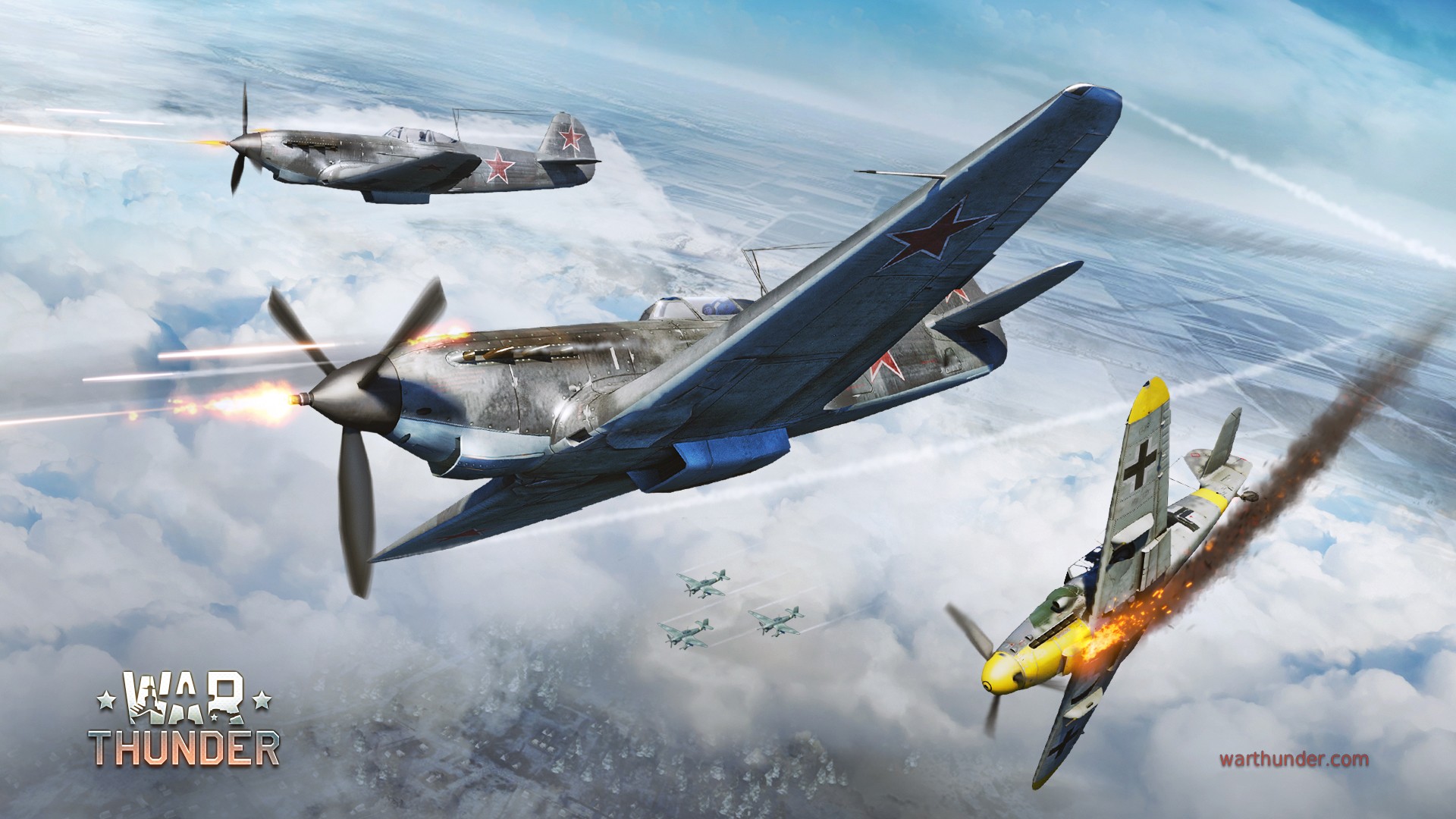 War Thunder Airplane Gaijin Entertainment Bf109 Junkers Ju 87 Stuka Video Games 1920x1080
