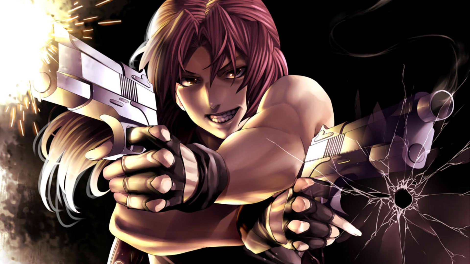 Black Lagoon Revy Anime Girls 1920x1080