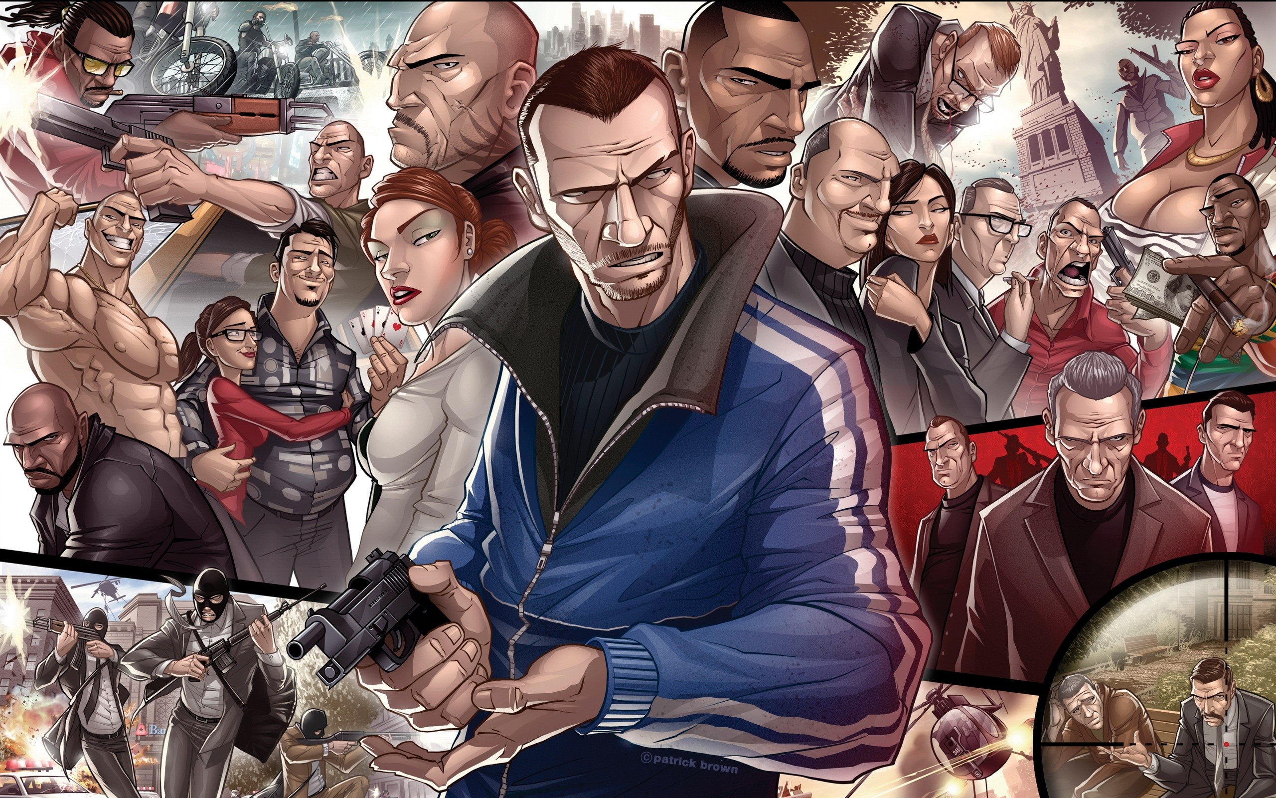 Video Game Grand Theft Auto IV 2560x1600