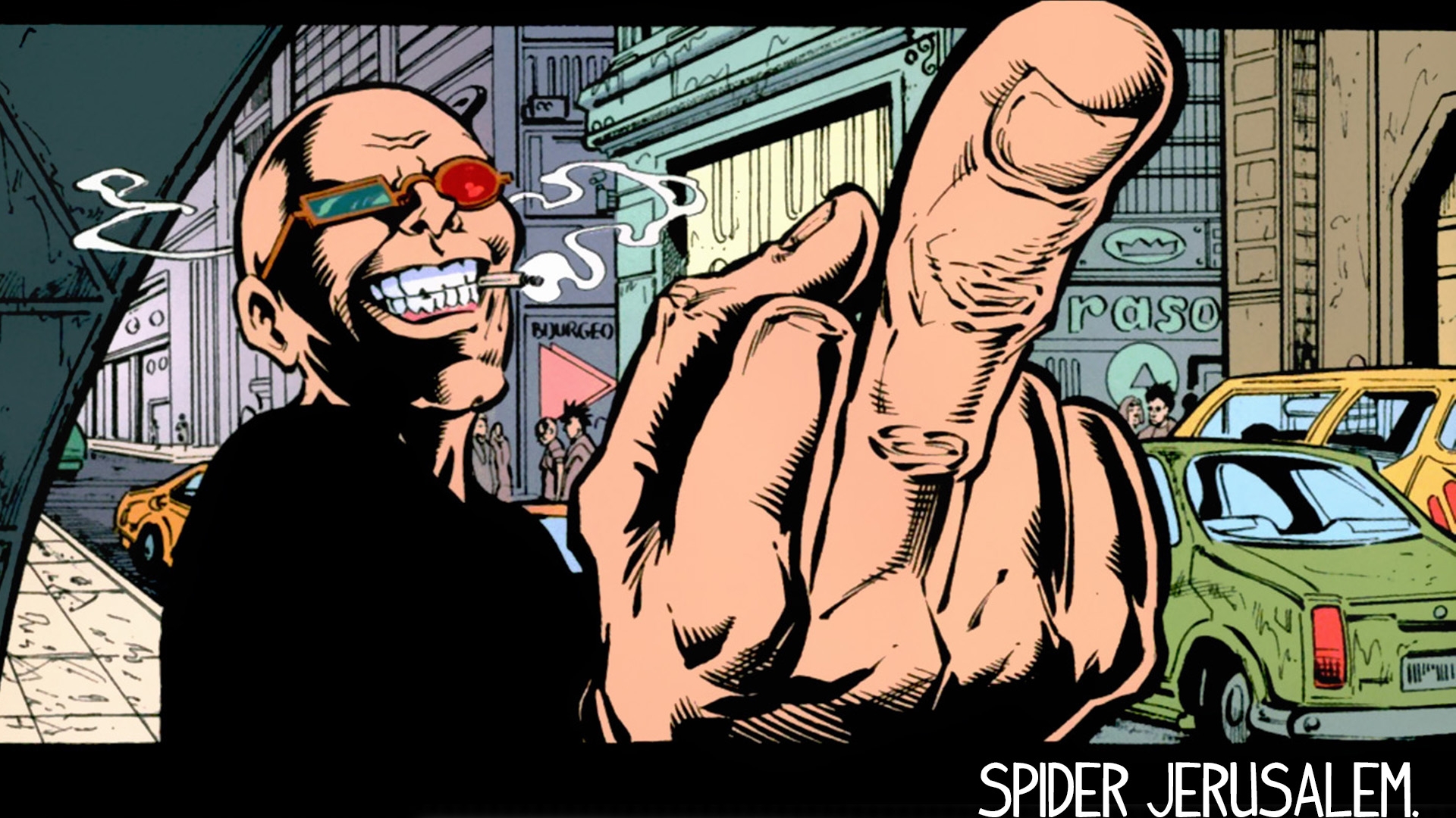 Spider Jerusalem 1920x1080