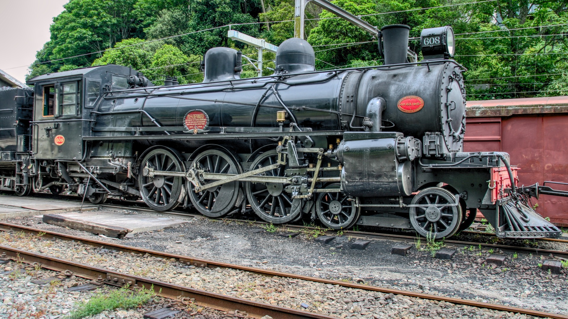 Steam Train Locomotive 1920x1080