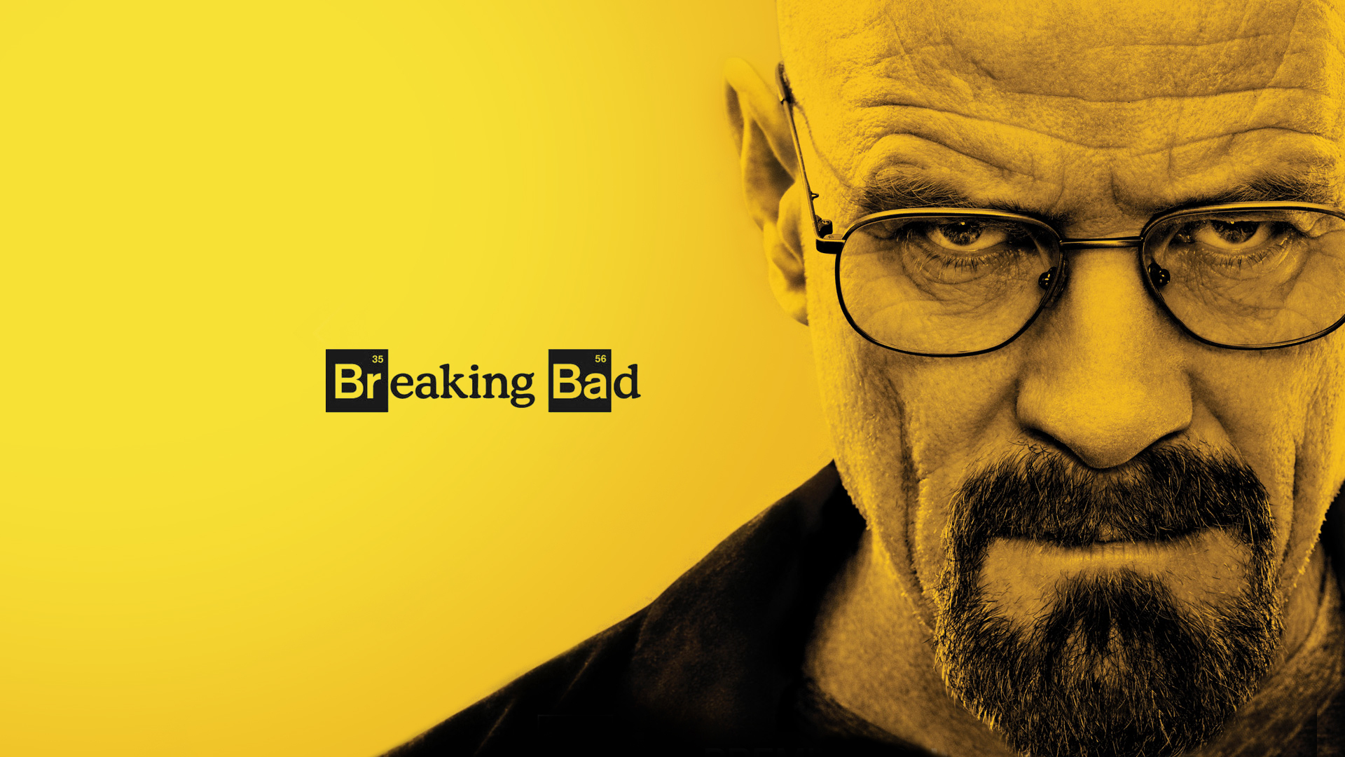 Breaking Bad Walter White Bryan Cranston Yellow Background Austin Yellow Break TV Tv Series Glasses  1920x1080