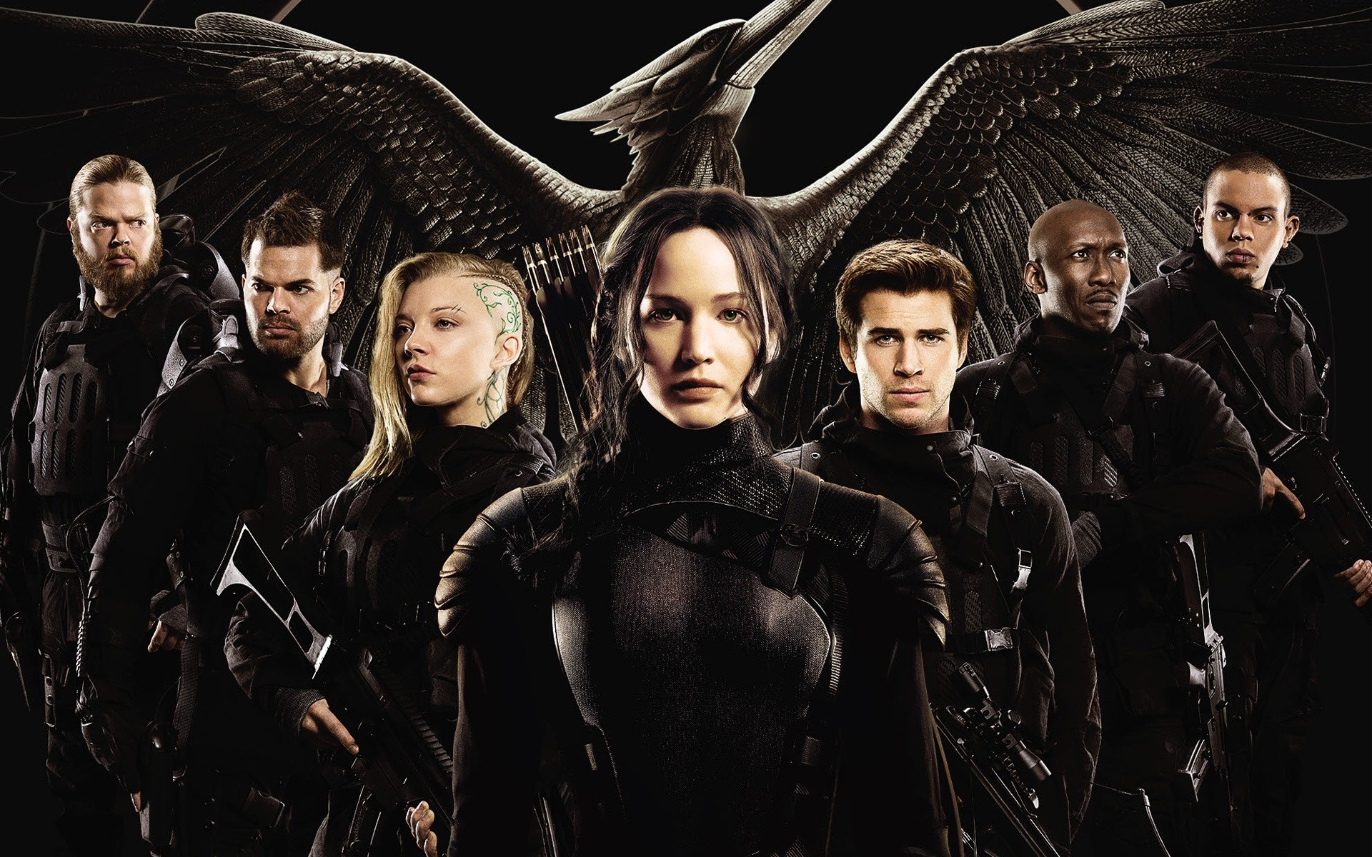 The Hunger Games Mockingjay Part 1 Jennifer Lawrence Natalie Dormer Liam Hemsworth 1920x1200