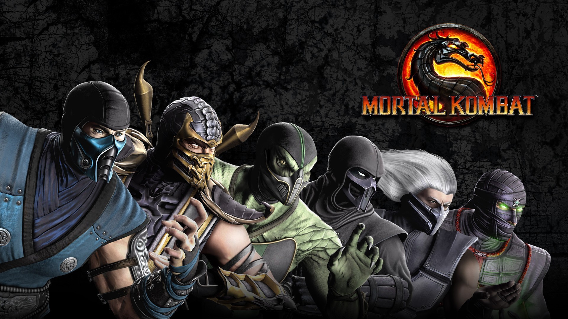 Mortal Kombat Scorpion Character Sub Zero Reptile Mortal Kombat 1920x1080