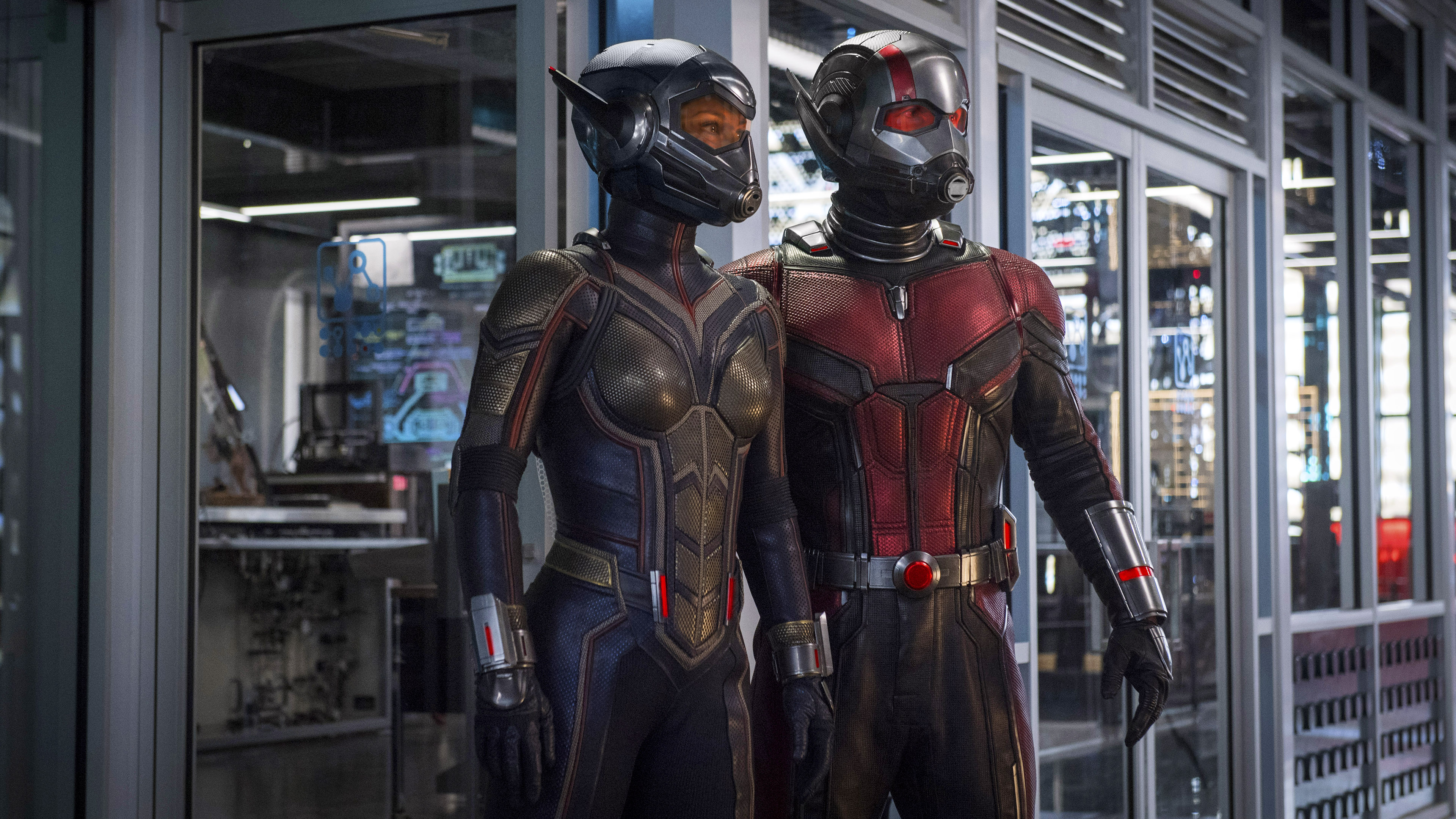 Marvel Cinematic Universe Marvel Comics Ant Man Paul Rudd The Wasp Evangeline Lilly Ant Man And The  3840x2160