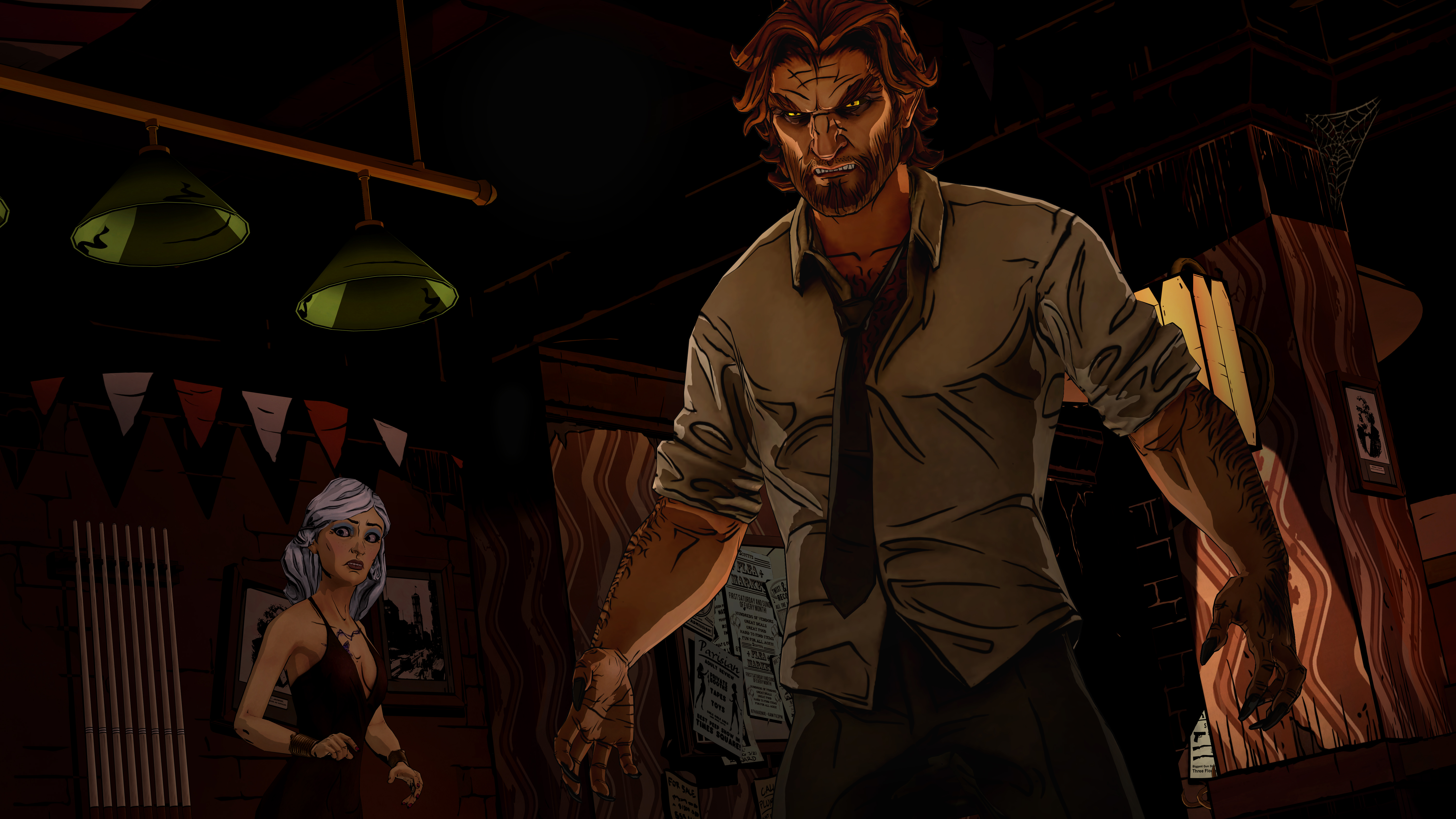 Video Game The Wolf Among Us 6000x3375
