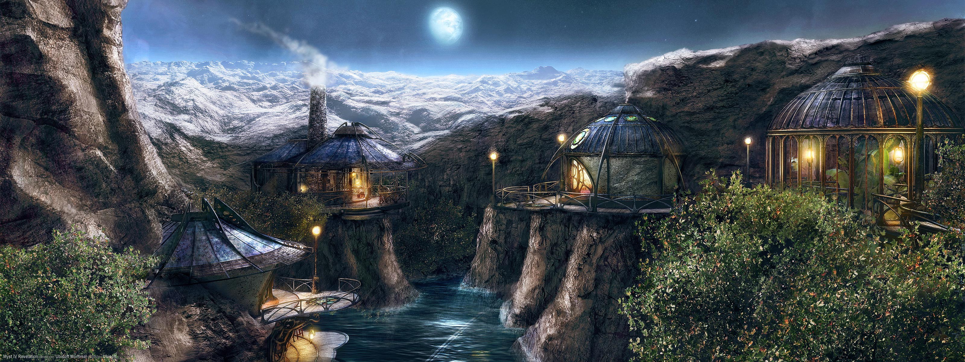 Video Games Myst 3200x1200