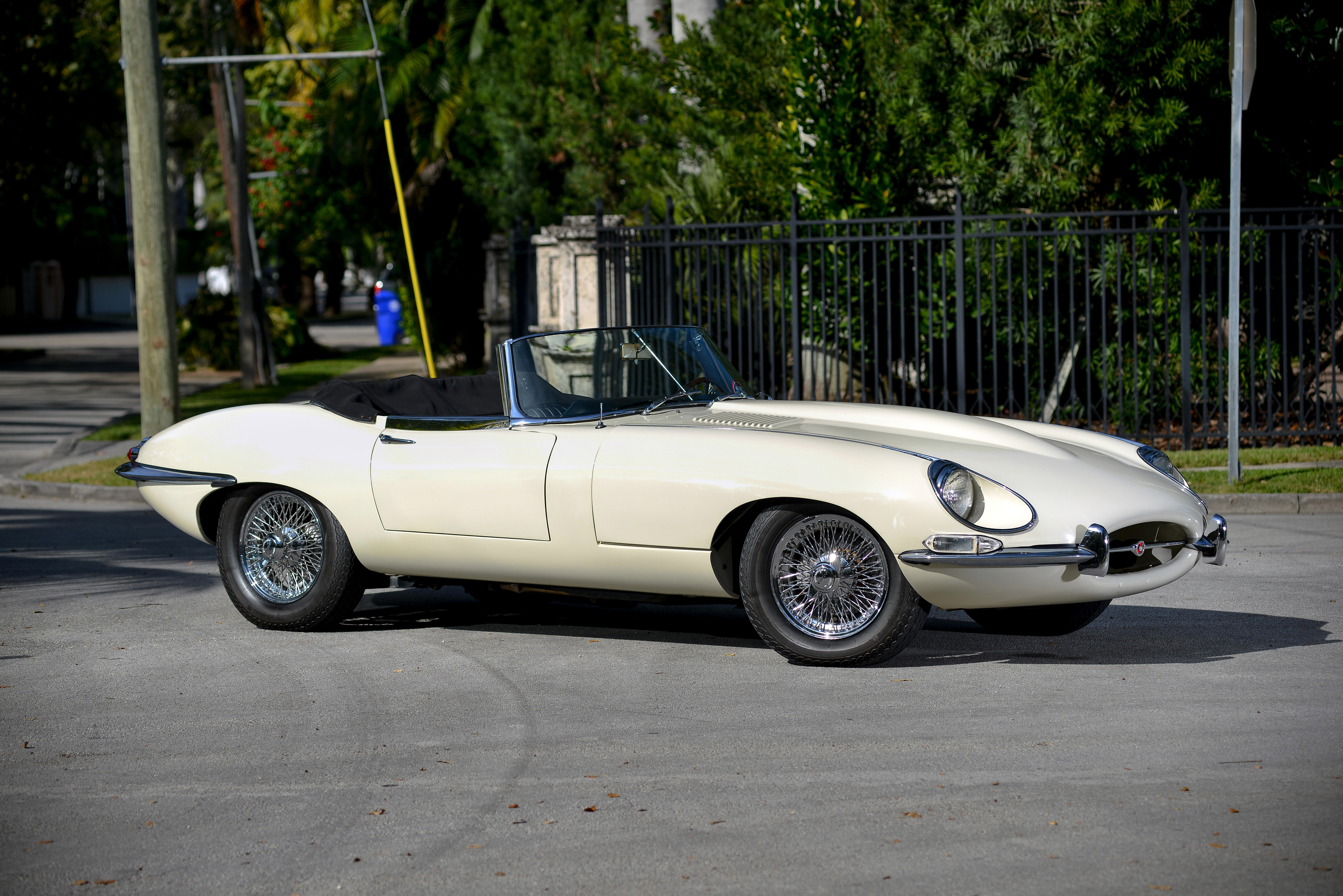 Jaguar E Type Jaguar Cars White Car Sport Car Car Vehicle 4096x2734