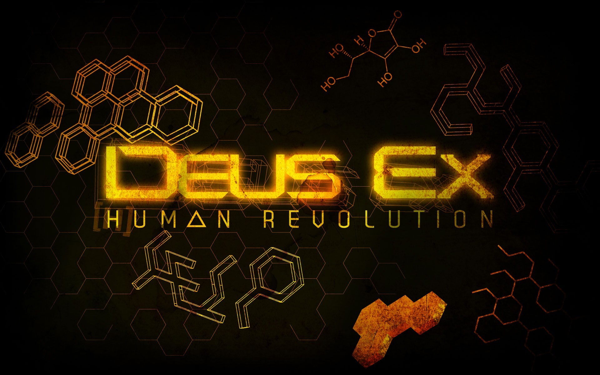 Deus Ex Human Revolution Video Games PC Gaming Dark 2011 Year 1920x1200