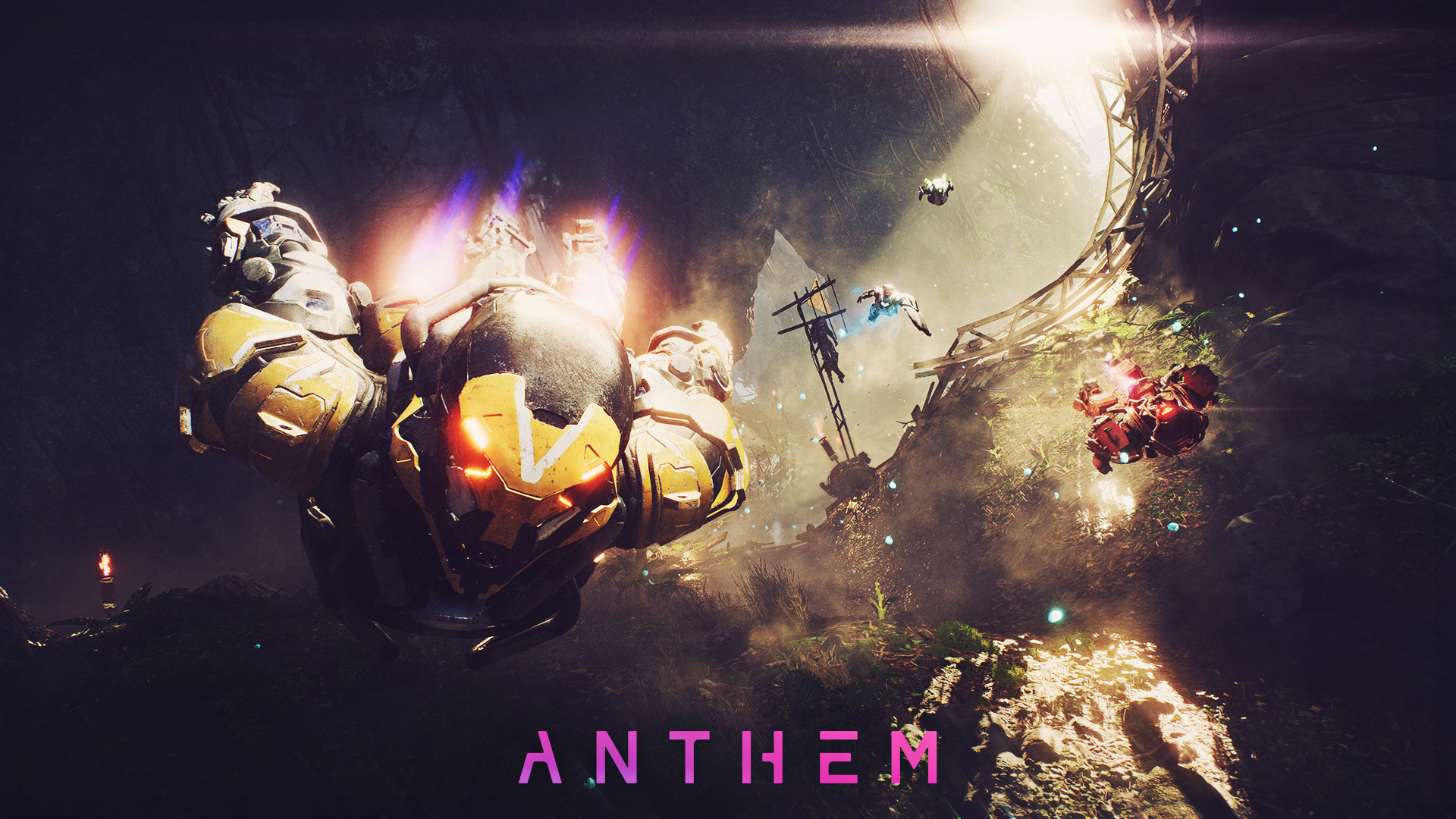 Anthem EA Games Javelins RPG Bioware Co Up Game 1920x1080