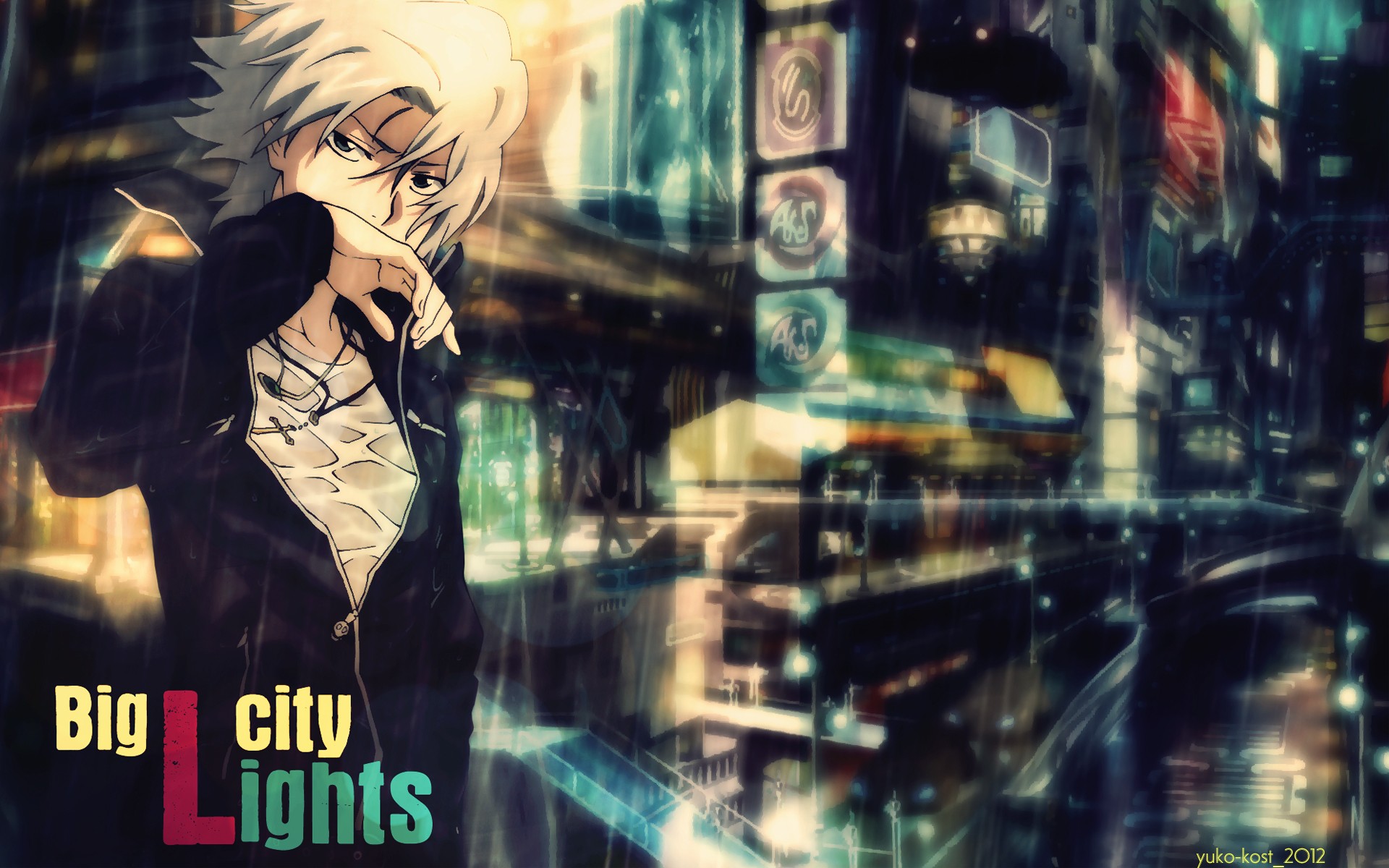 Anime Katekyo Hitman Reborn City 1920x1200