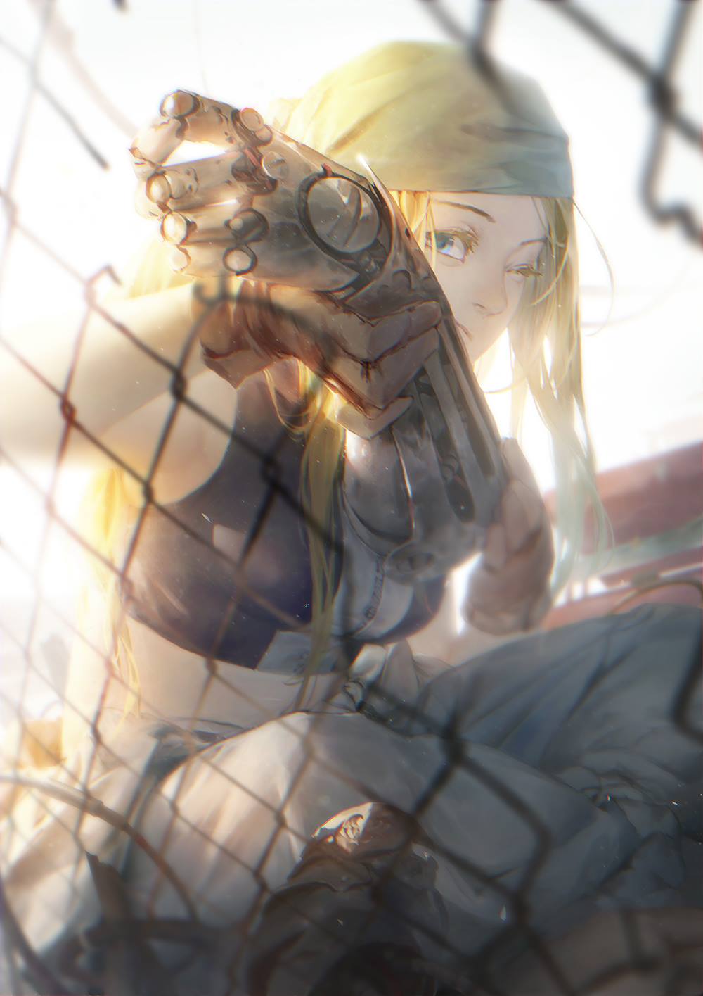 Full Metal Alchemist Brotherhood Full Metal Alchemist Rockbell Winry Anime Girls Blond Hair Long Hai 1000x1415