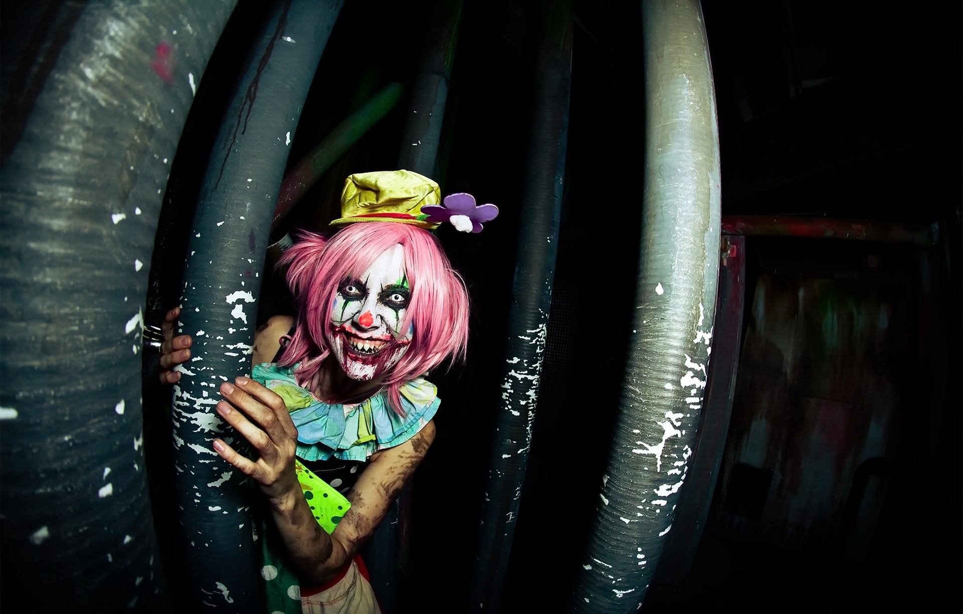 Horror Women Clowns 1920x1225