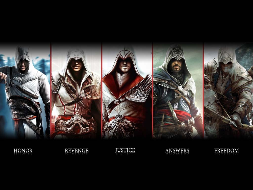 Assassins Creed Assassins Creed Brotherhood Assassins Creed Revelations Assassins Creed 2 Assassins  1024x768