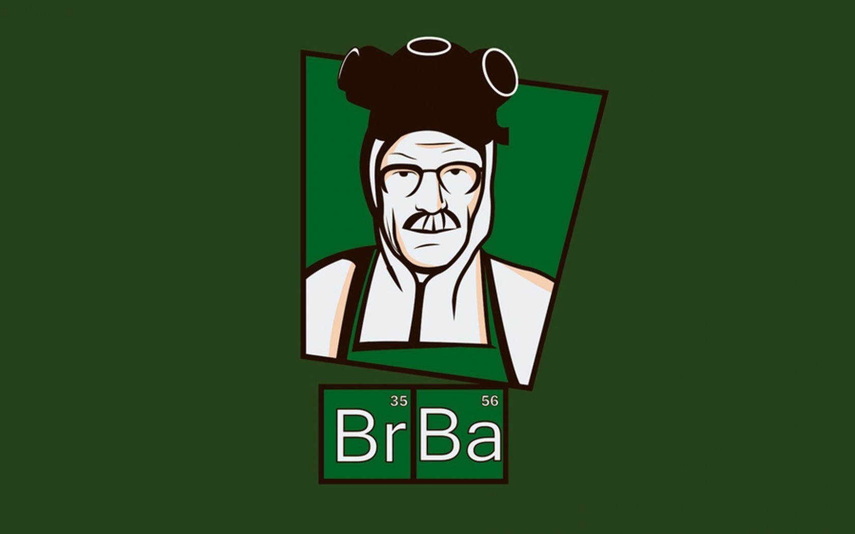 Breaking Bad Walter White Heisenberg Green 1680x1050