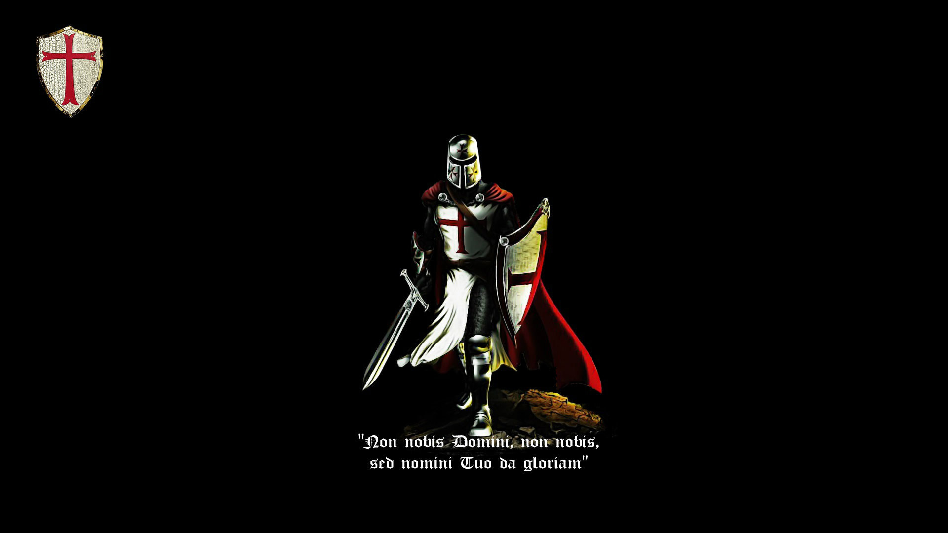 Knight Cross Templar Sword 1920x1080