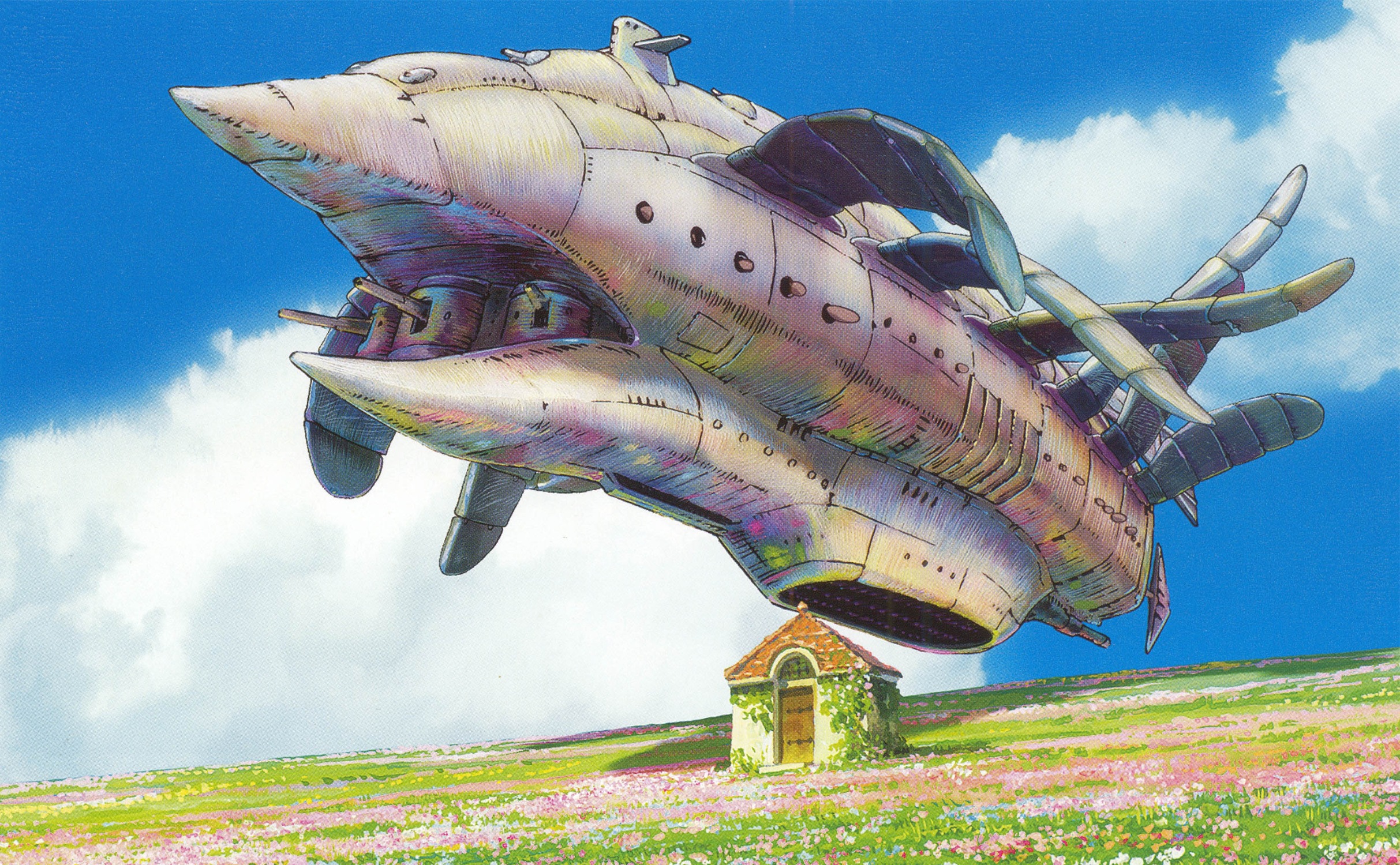 Anime Howls Moving Castle 2426x1500