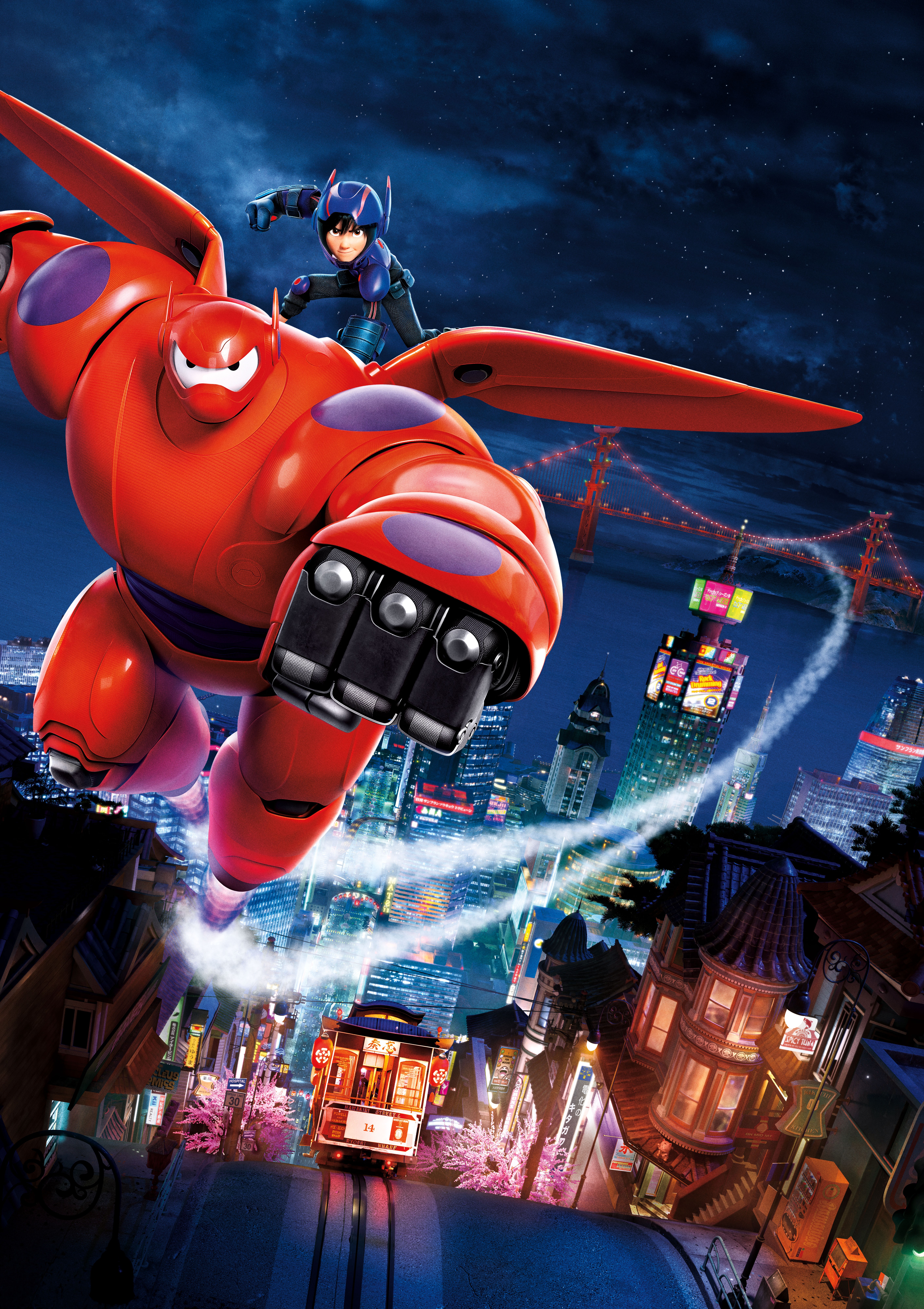 Disney Pixar Animation Studios Baymax Big Hero 6 Movies 2014 Year Animated Movies 5648x8000