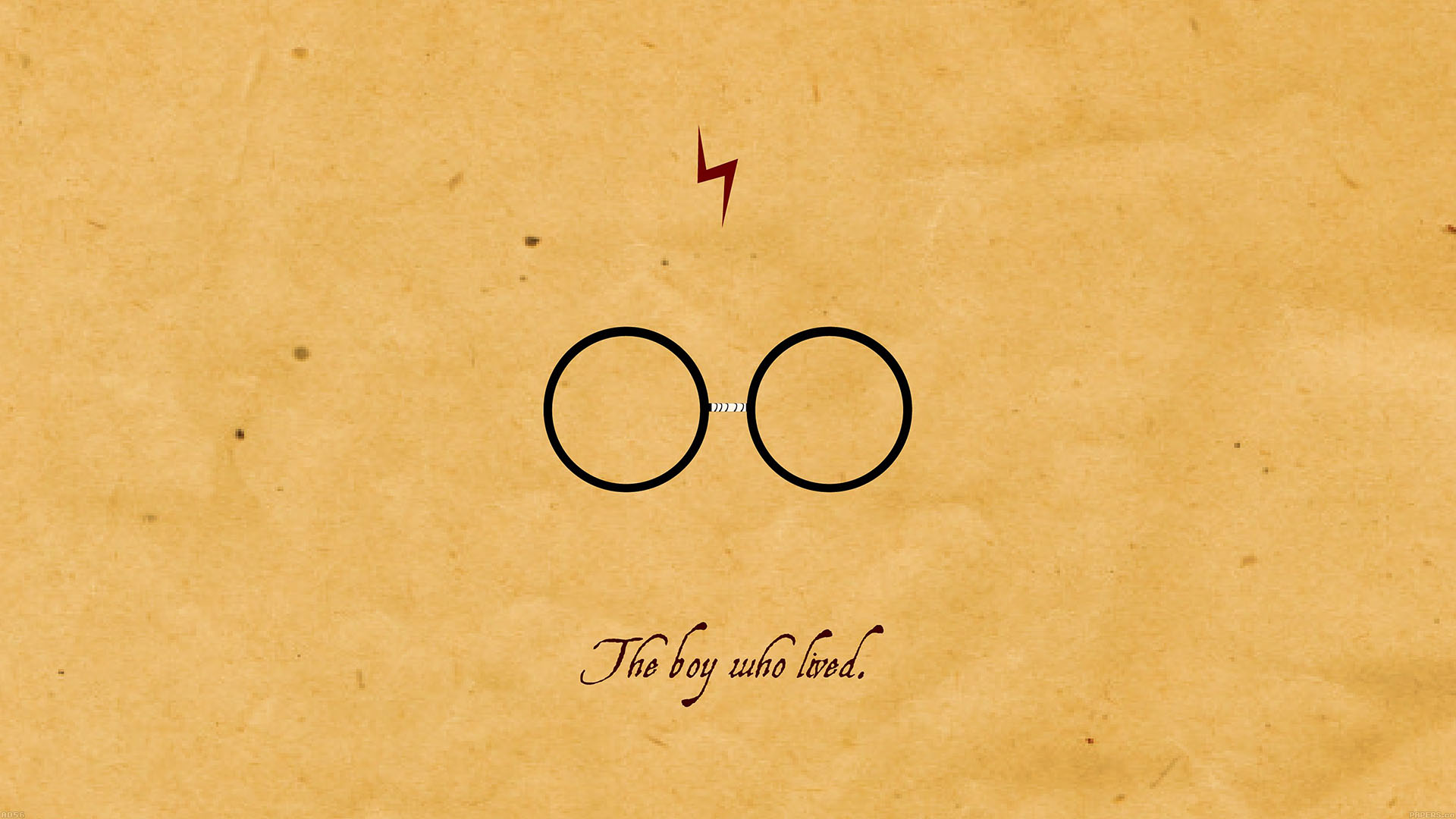 Harry Potter And The Sorcerers Stone Literature Quote Beige 1920x1080