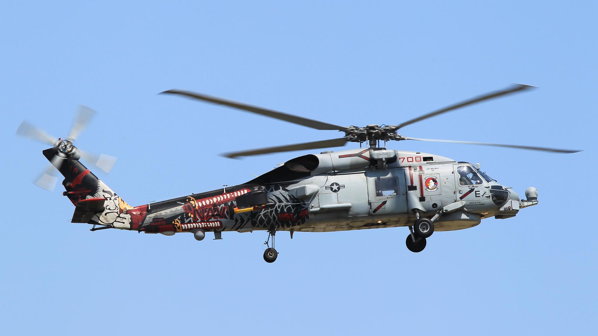 Sikorsky SH 60 Seahawk Helicopter 2048x1152