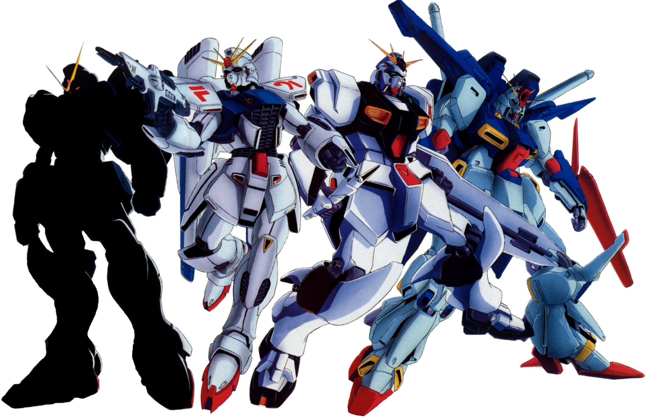Anime Mobile Suit Gundam Mobile Suit Gundam ZZ Nu Gundam Mobile Suit Gundam Chars Counterattack 2173x1413