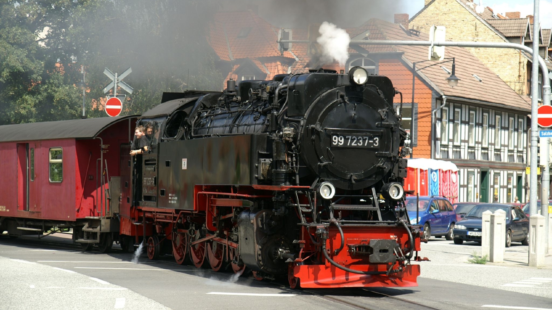 Vehicles Steam Train 1920x1080