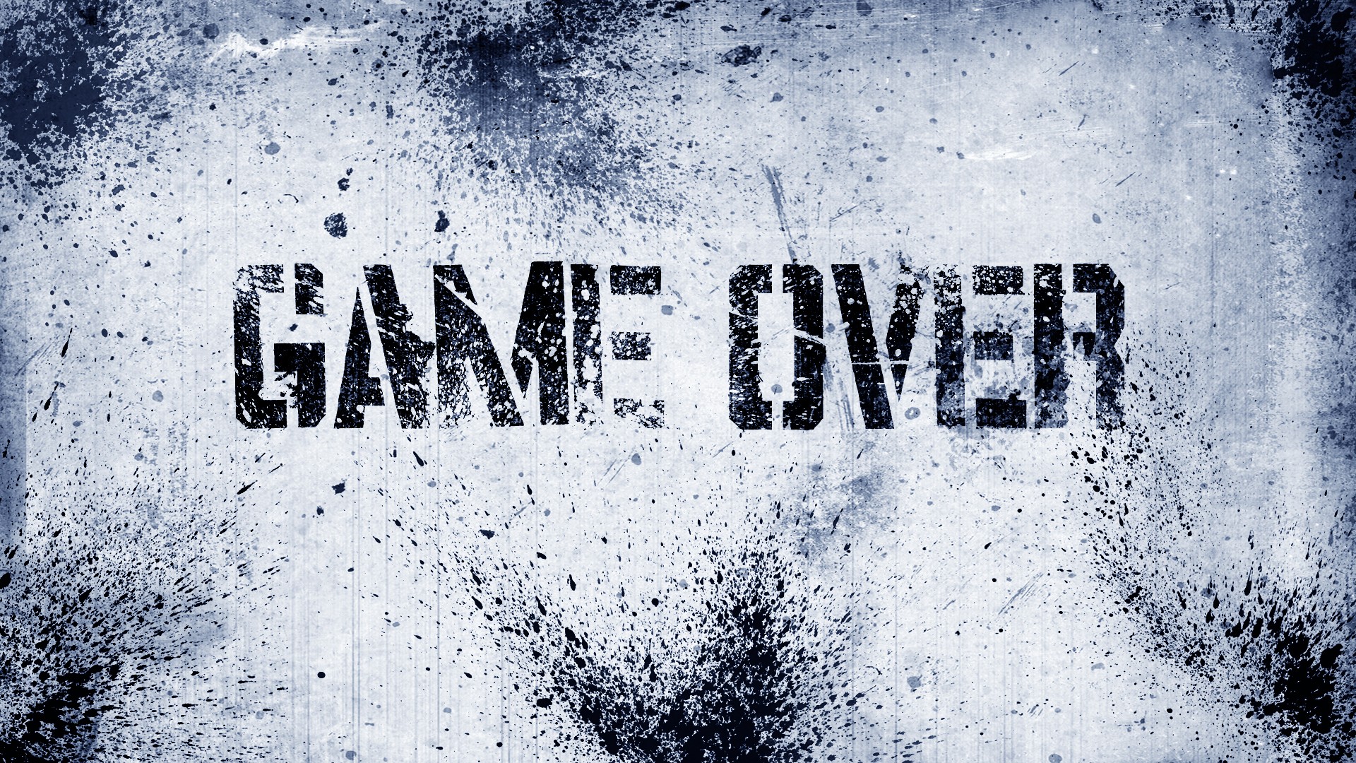 GAME OVER Text 1920x1080