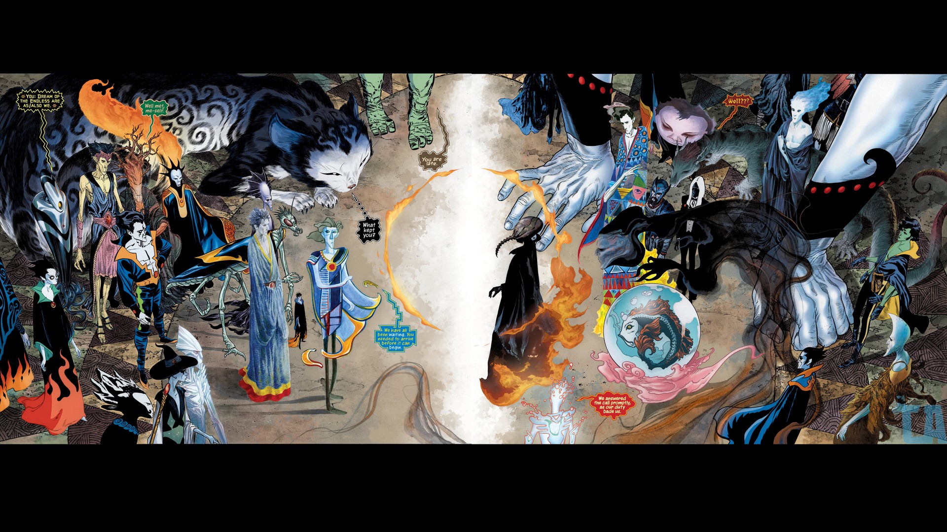 Sandman Overture Sandman Neil Gaiman 1920x1080