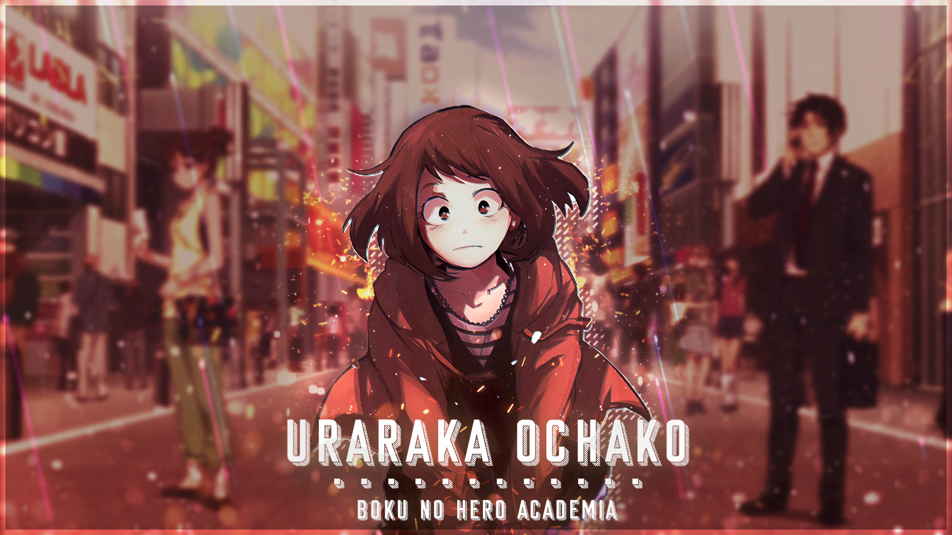 Anime Boku No Hero Academia Uraraka Ochako Ochako Uraraka 1920x1080