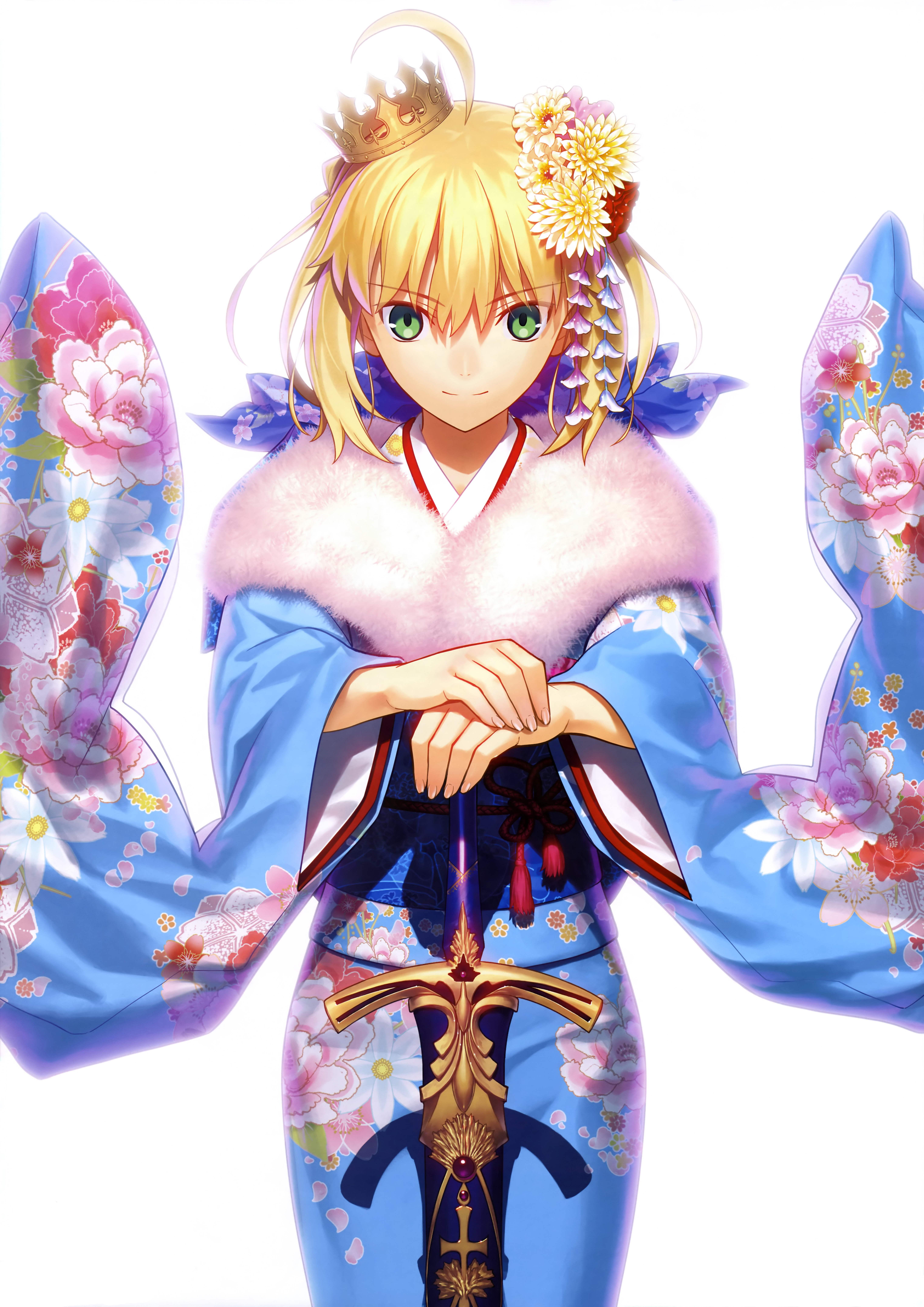 Fate Series Fate Stay Night Fate Stay Night Heavens Feel Fate Stay Night Unlimited Blade Works Saber 6085x8605
