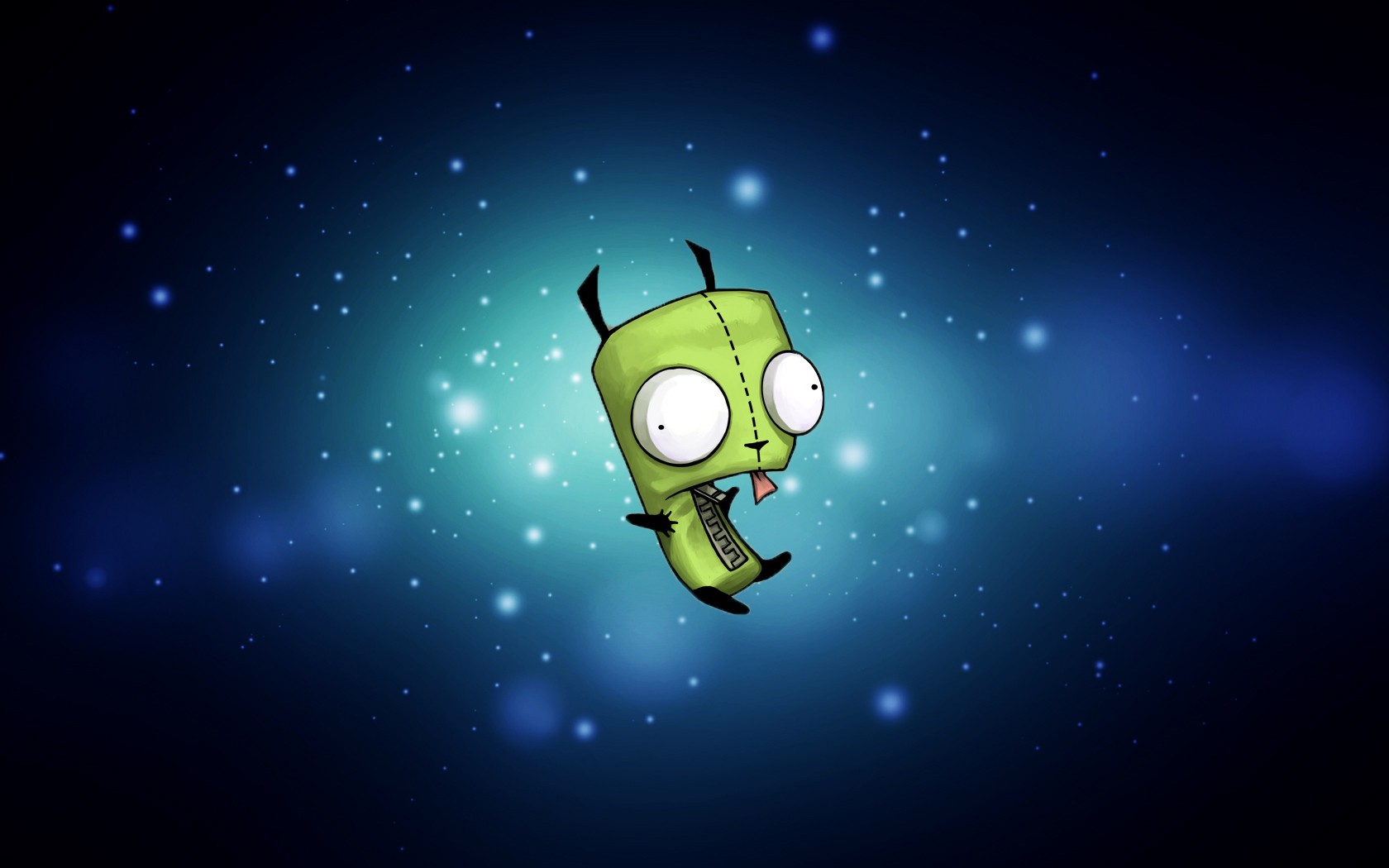 Invader Zim Nickelodeon Gir 1680x1050