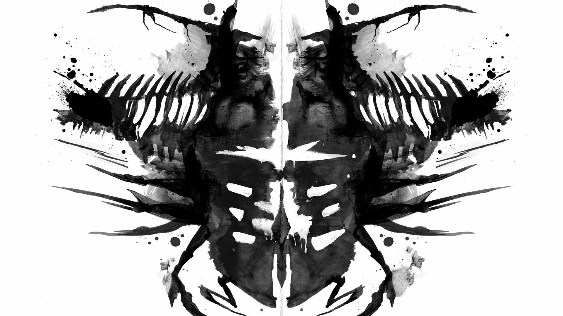 Video Games Dead Space Isaac Clarke Artwork Rorschach Test 1920x1080