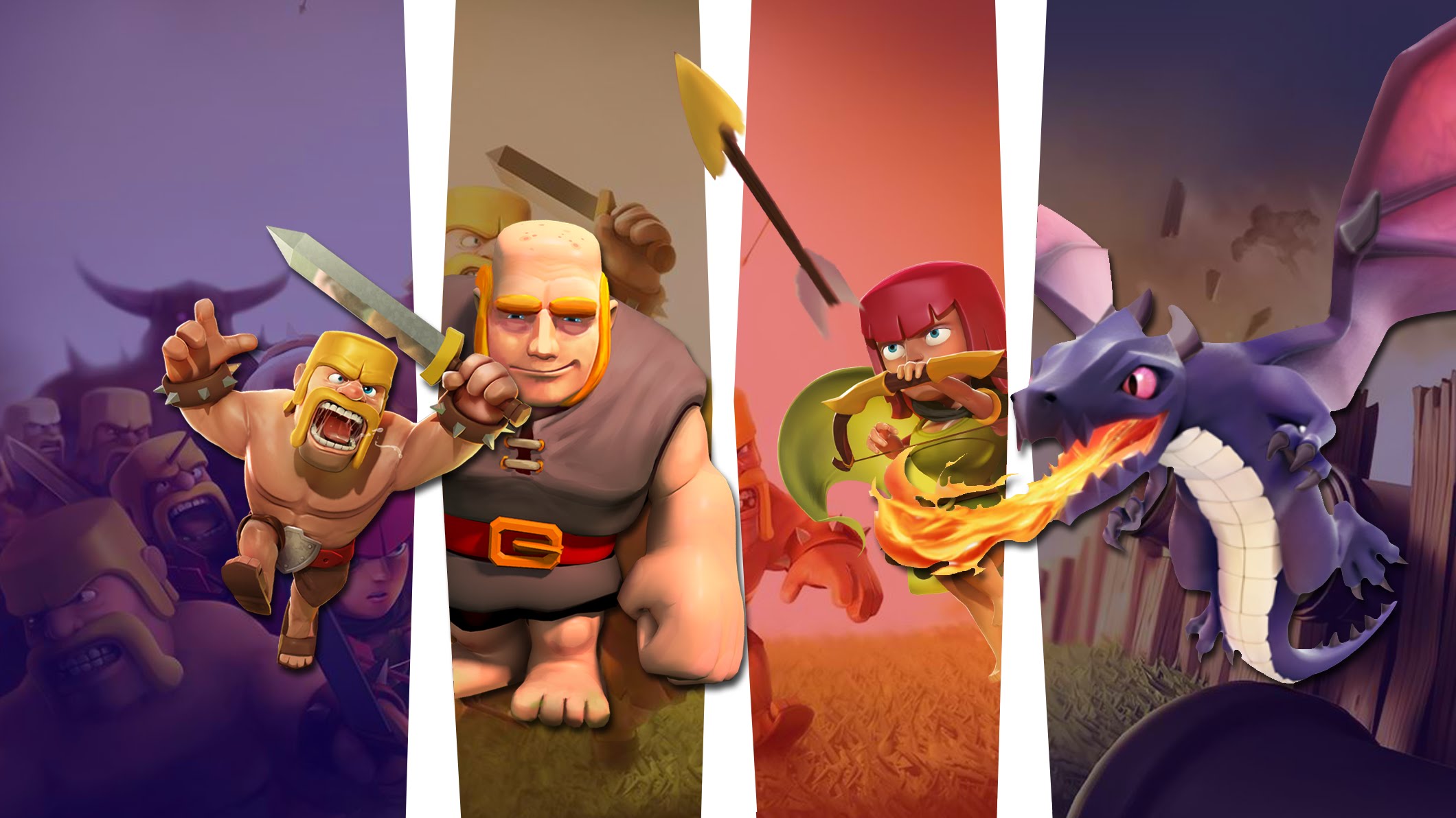 Video Game Clash Of Clans 2120x1192