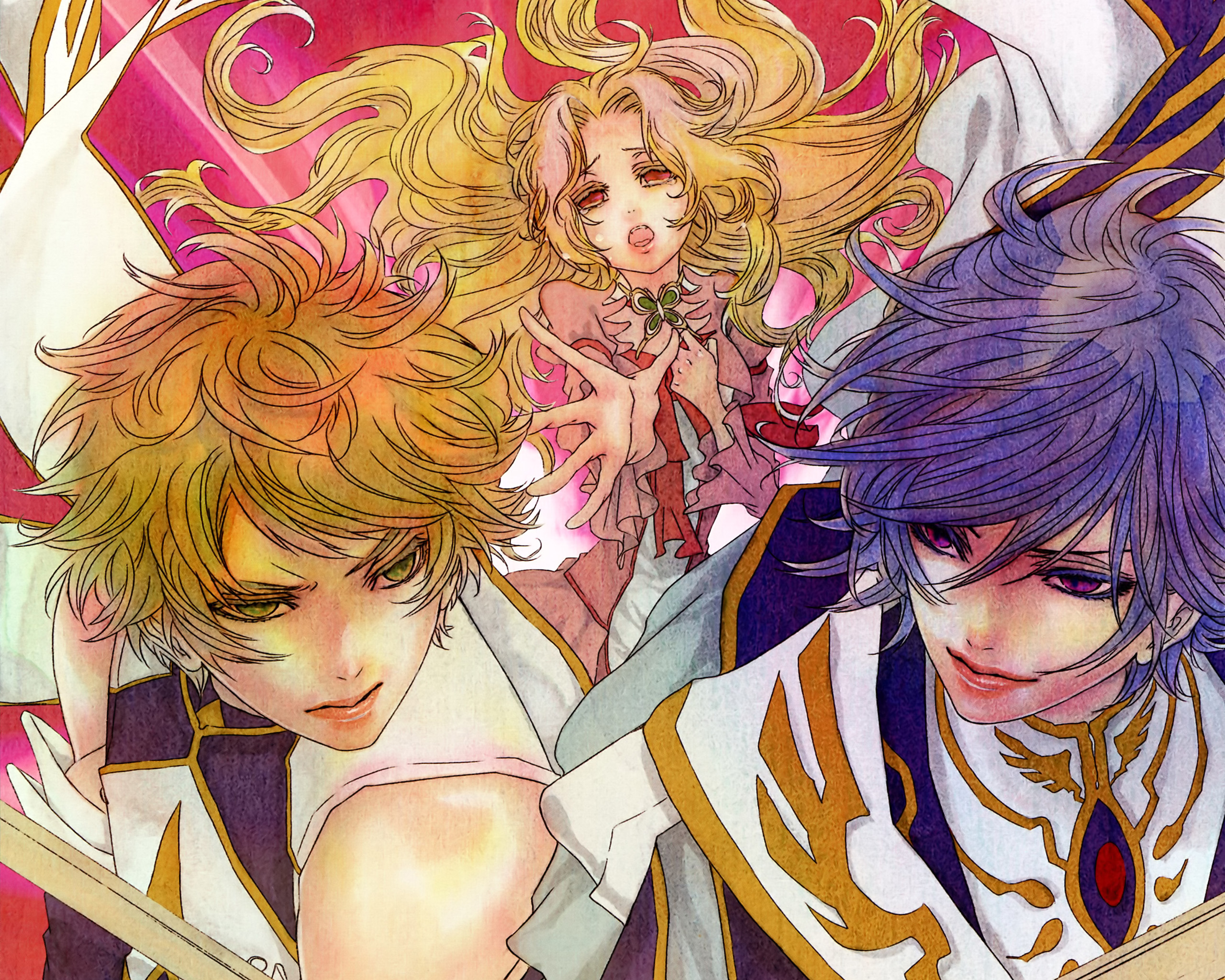 Lelouch Lamperouge Nunnally Lamperouge Gino Weinberg 2560x2048