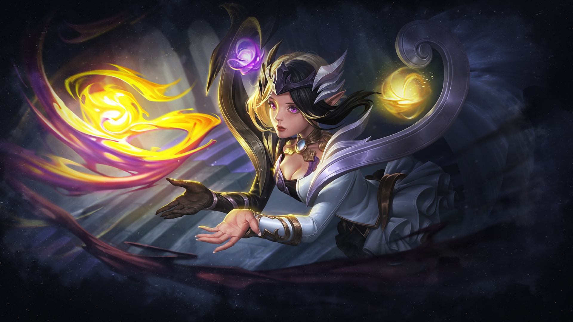 Artwork Fantasy Art Fantasy Girl Mobile Legends Mobile Legends Lunox 1920x1080