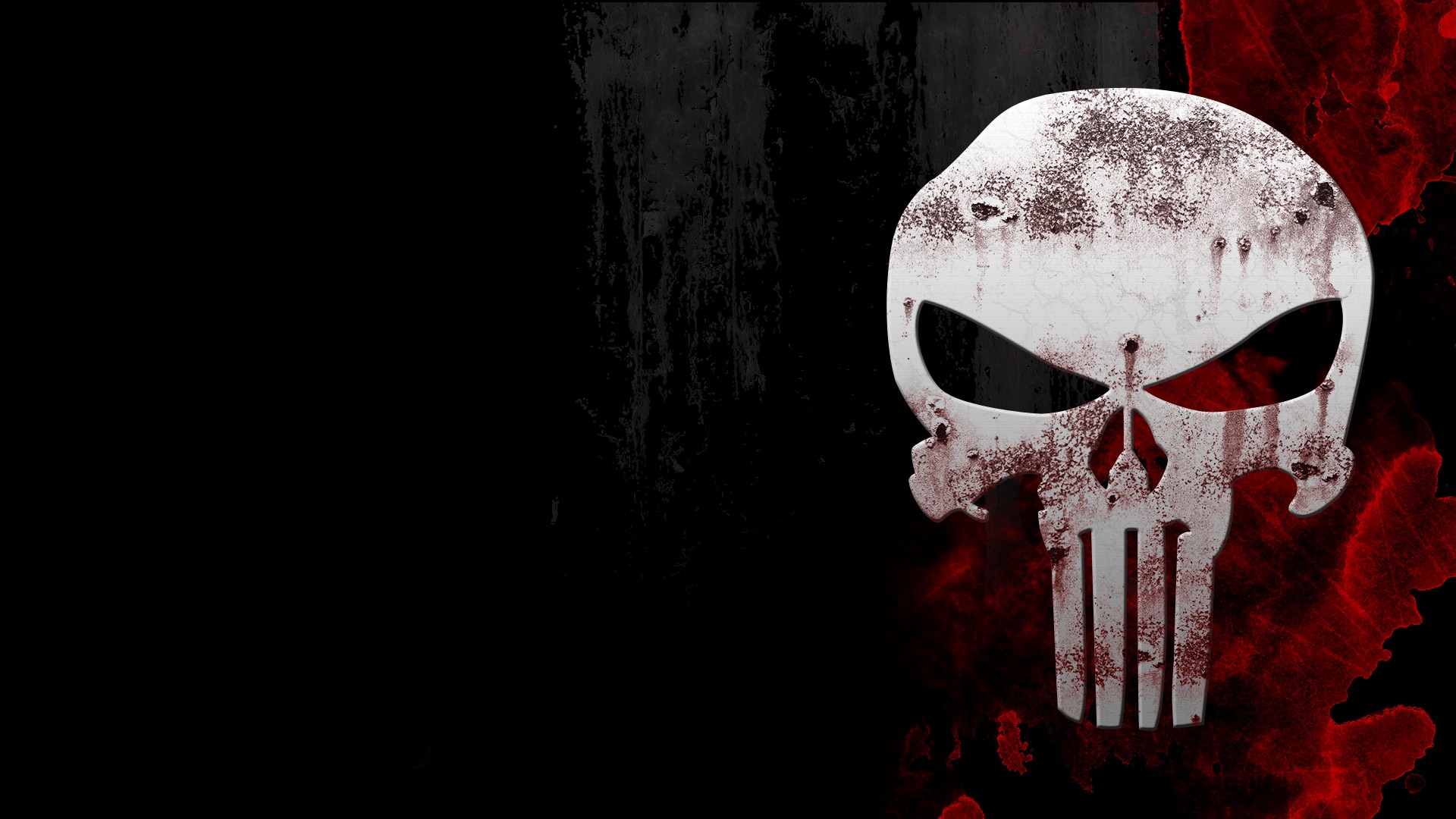 The Punisher Skull Artwork 1920x1080