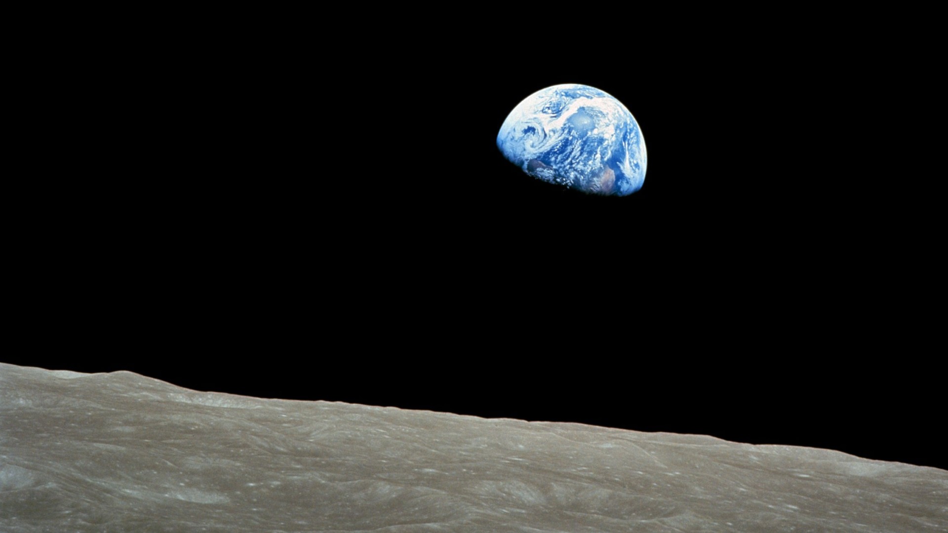 Moon Earth Apollo Space 1920x1080