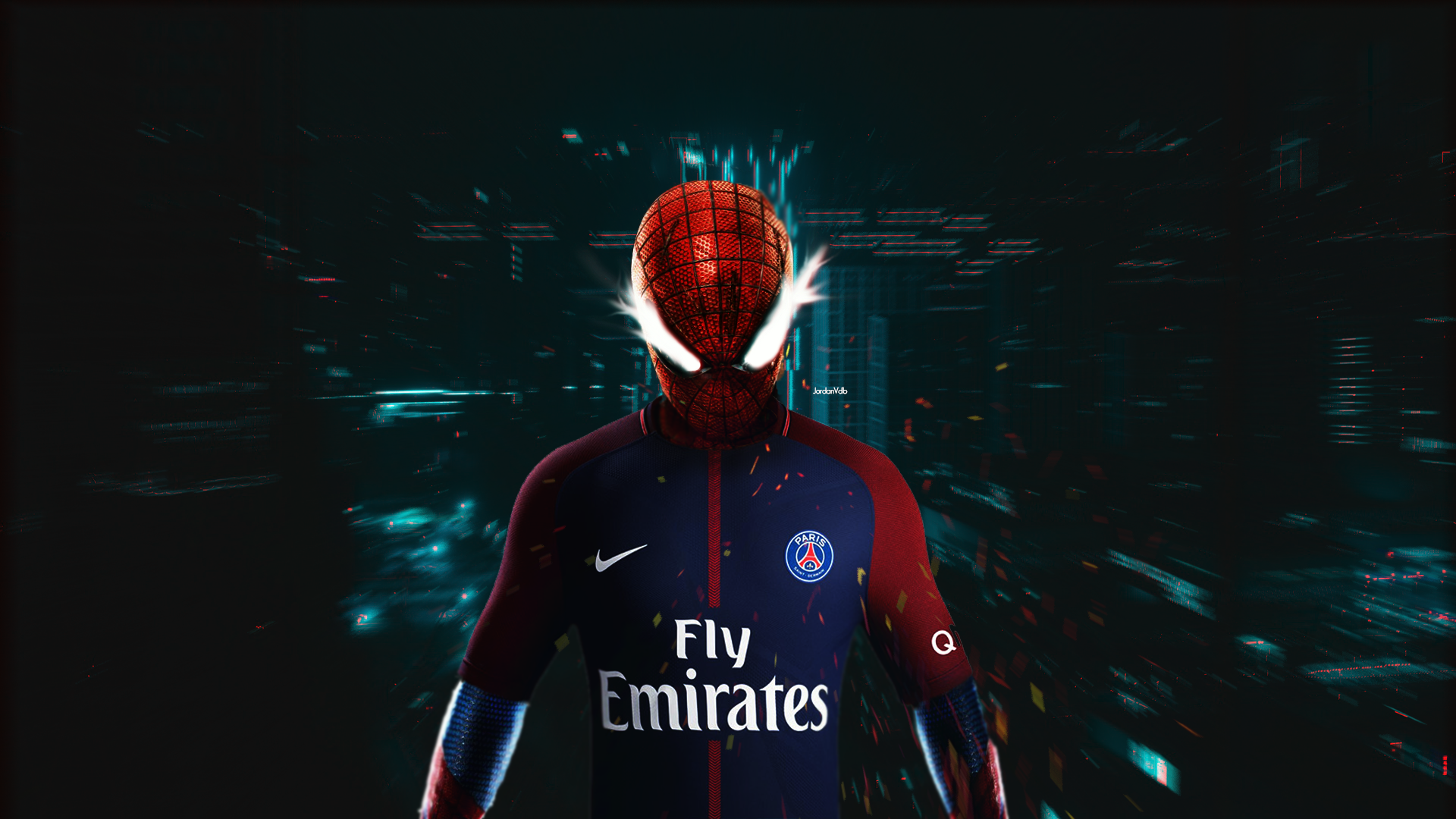 Spider Man Paris Saint Germain Photo Manipulation P S G 1920x1080