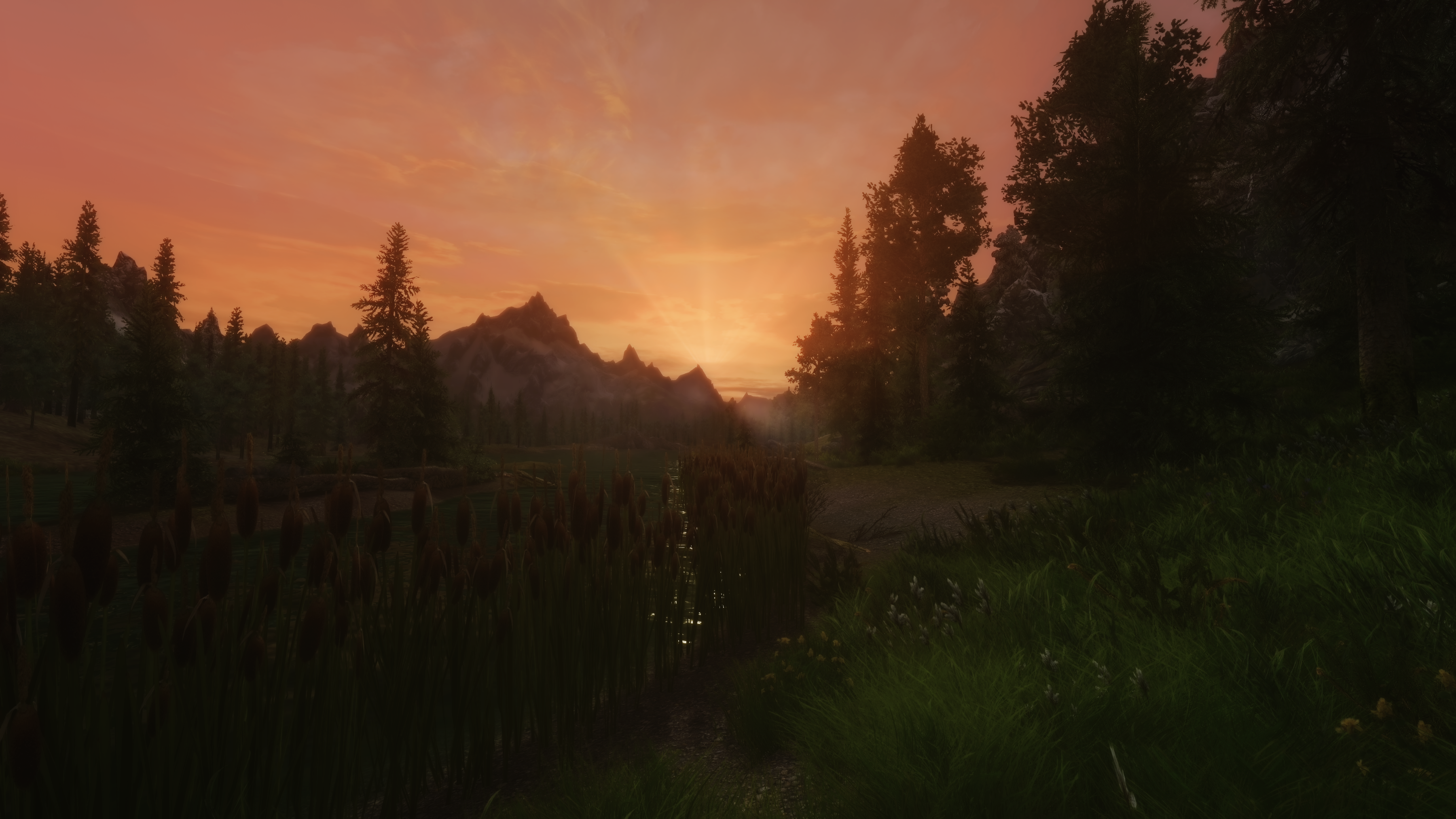 Video Games The Elder Scrolls V Skyrim ENB 3600x2025