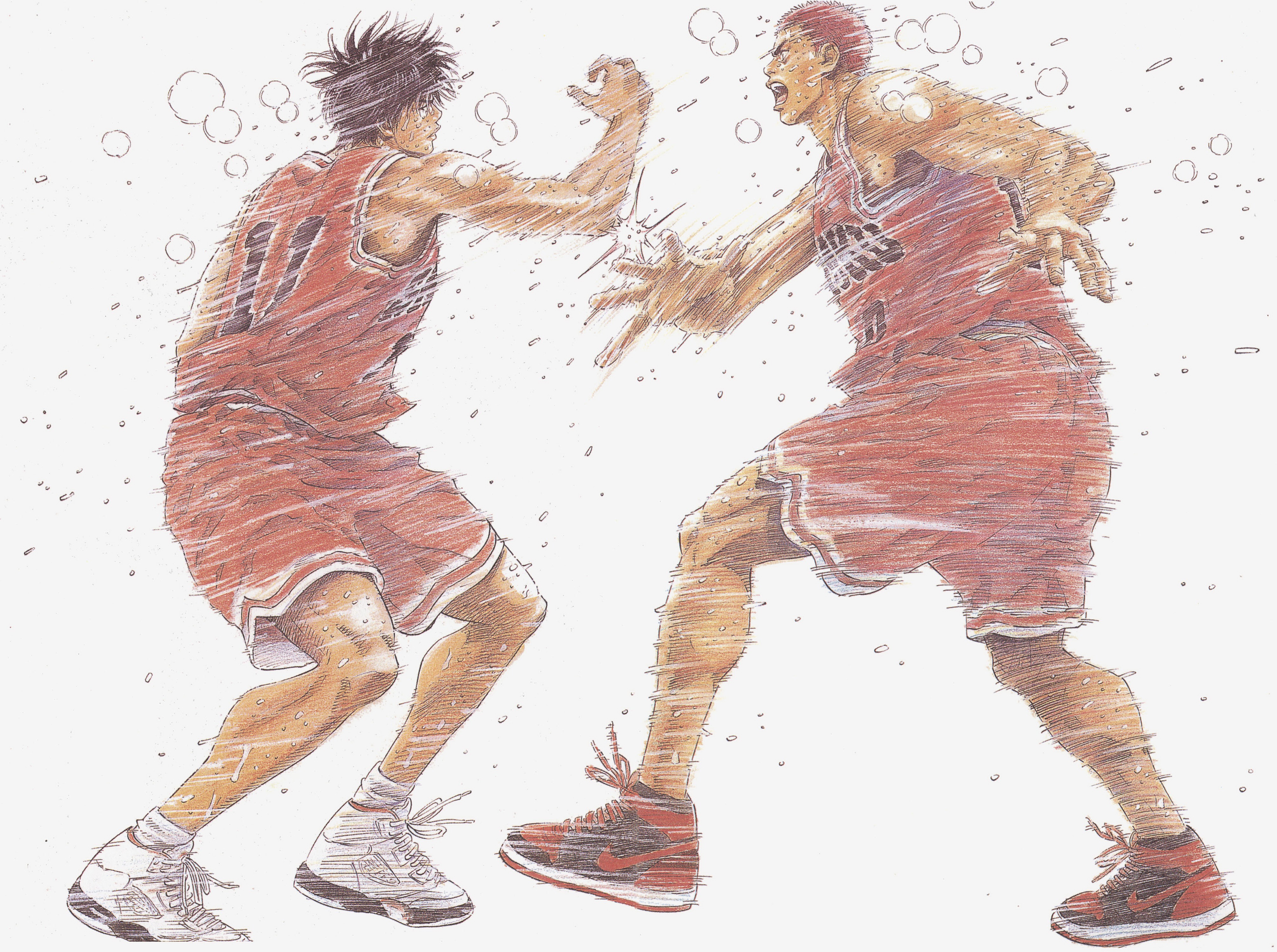 Basketball Slam Dunk Sakuragi Hanamichi 4022x3000