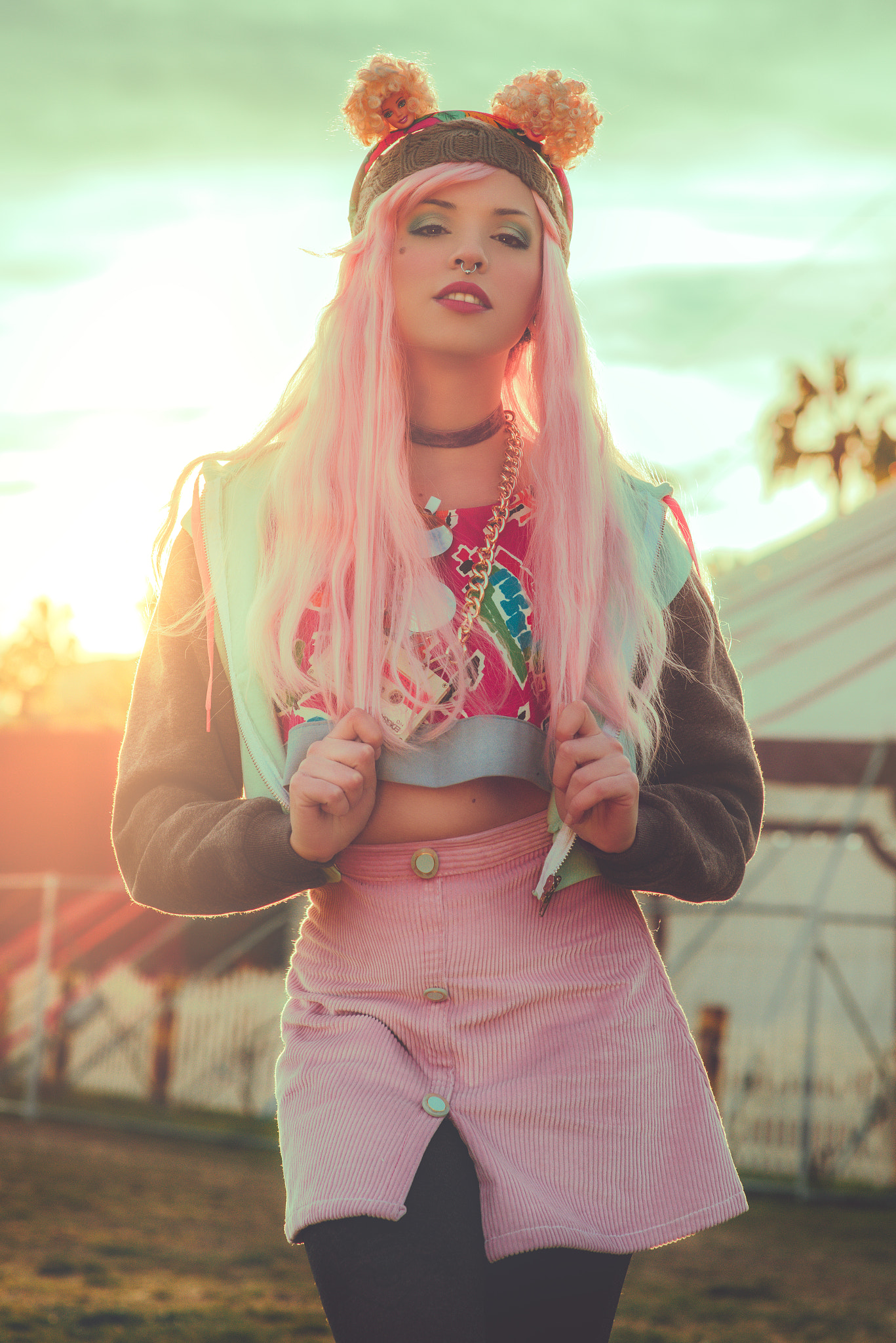 Pink Hair Ruben Cid 500px Women Model 1367x2048