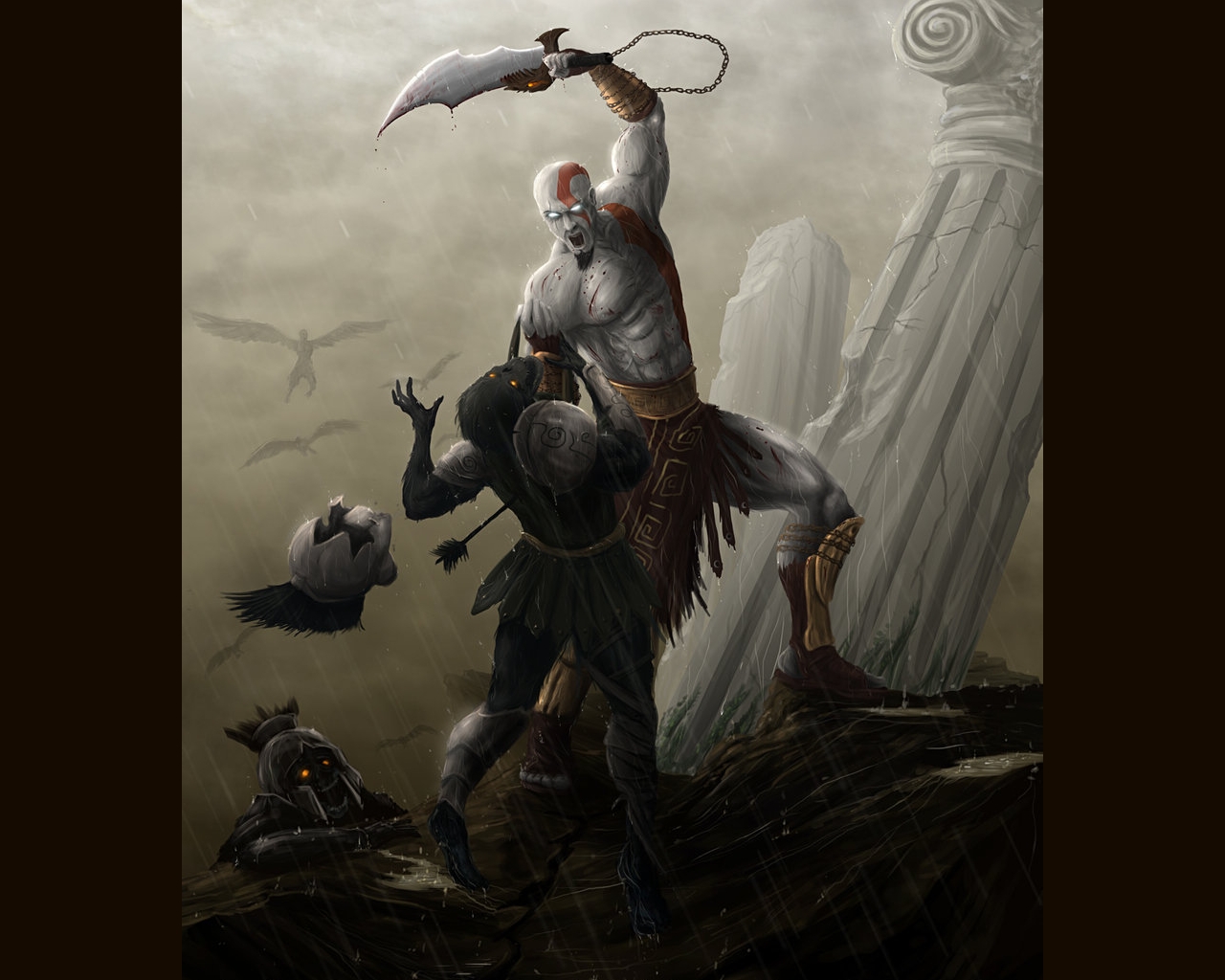 Video Game God Of War 1280x1024